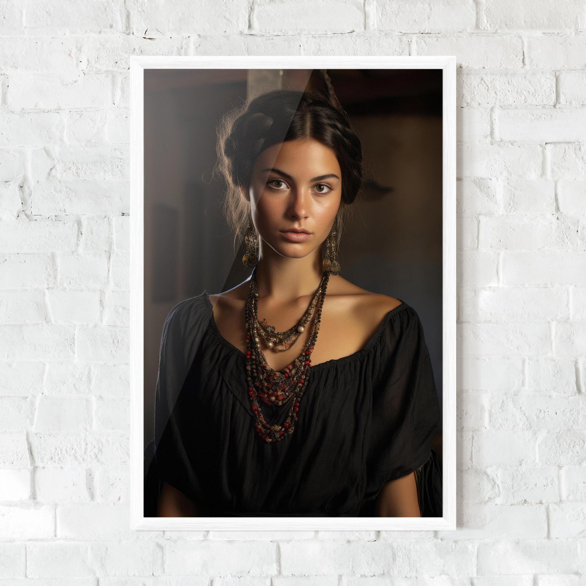 Рамкиран постер Handmade Jewelry mockup 0