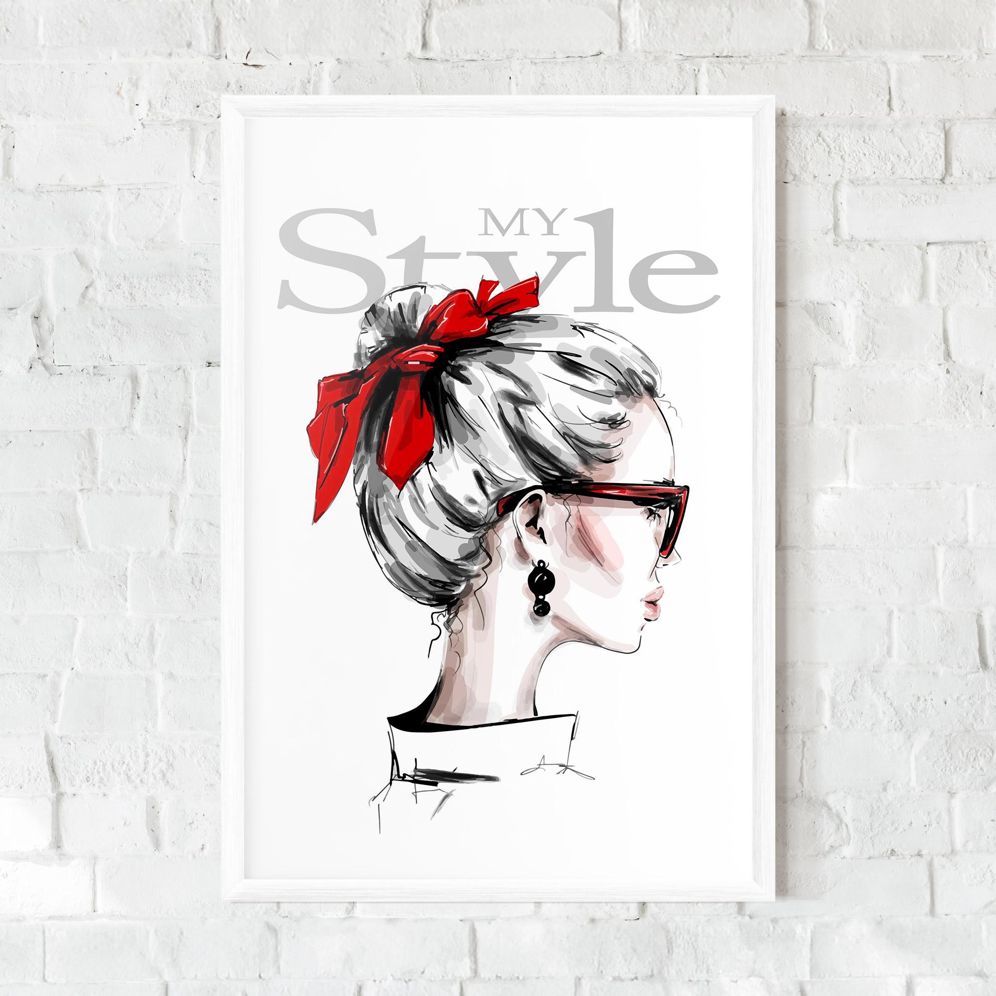 Рамкиран постер My Style mockup 0