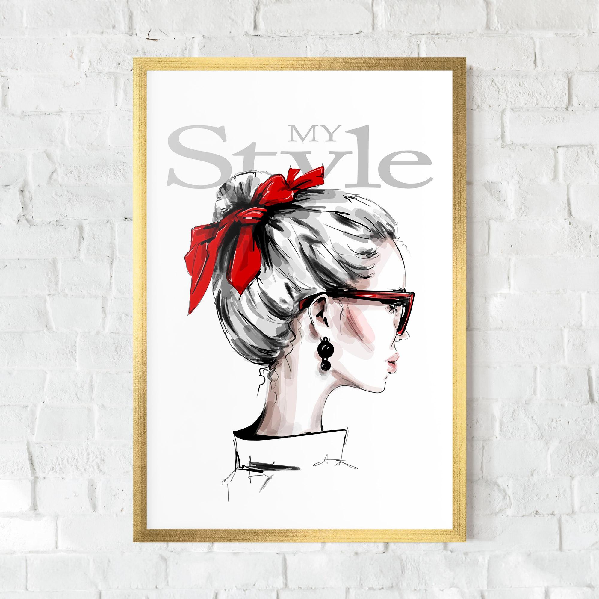 Рамкиран постер My Style mockup 0