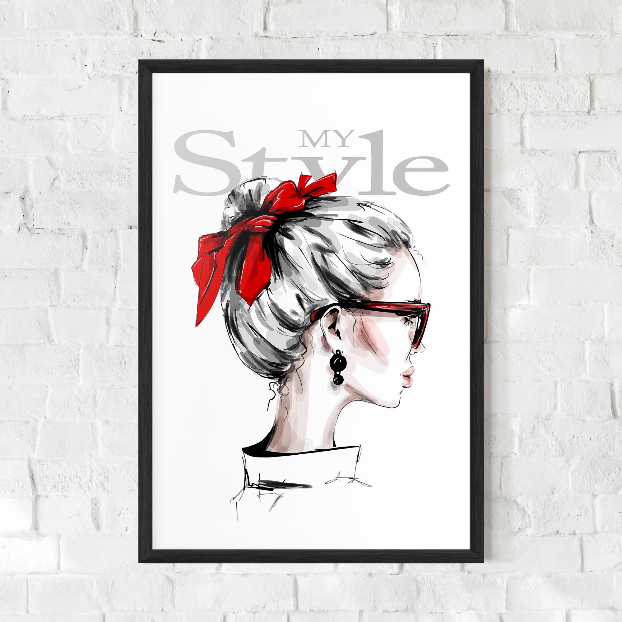 Рамкиран постер My Style mockup 0