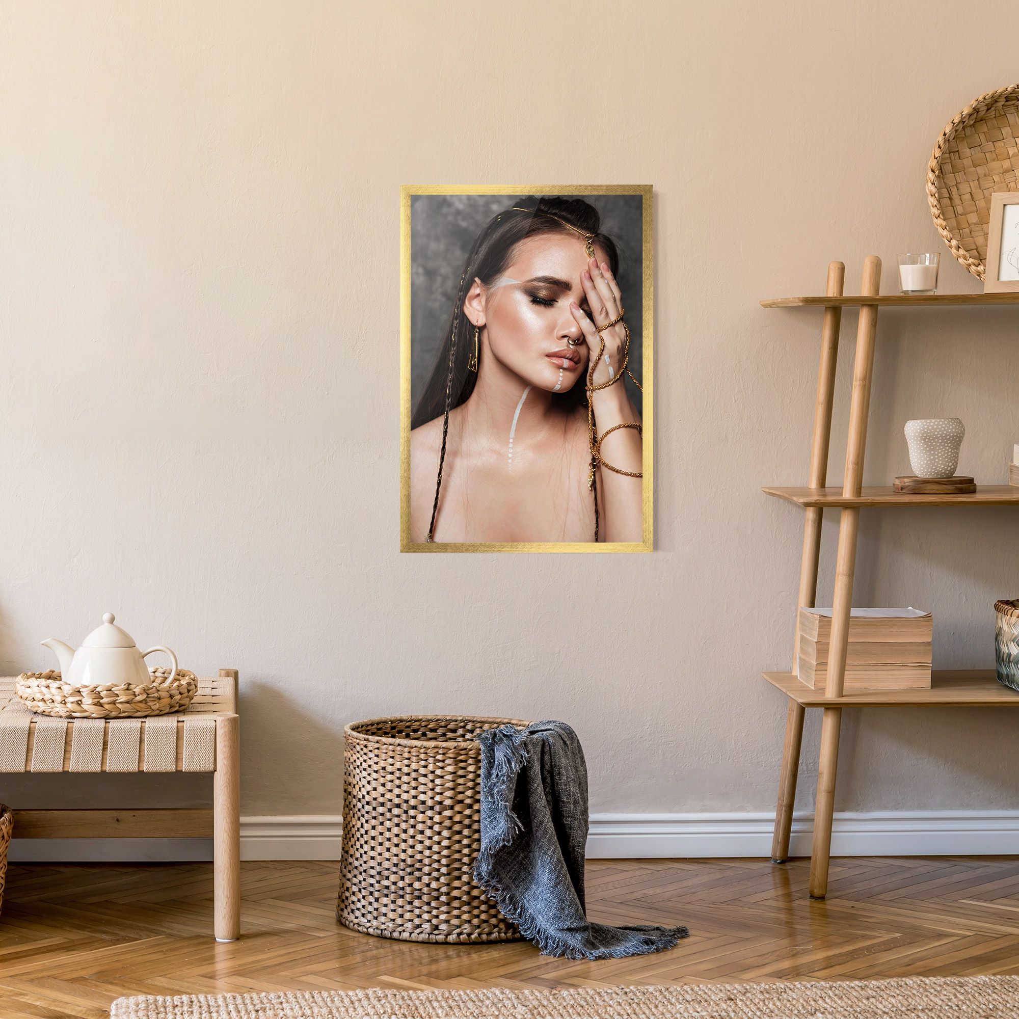 Gold Hand Accessory mockup 9