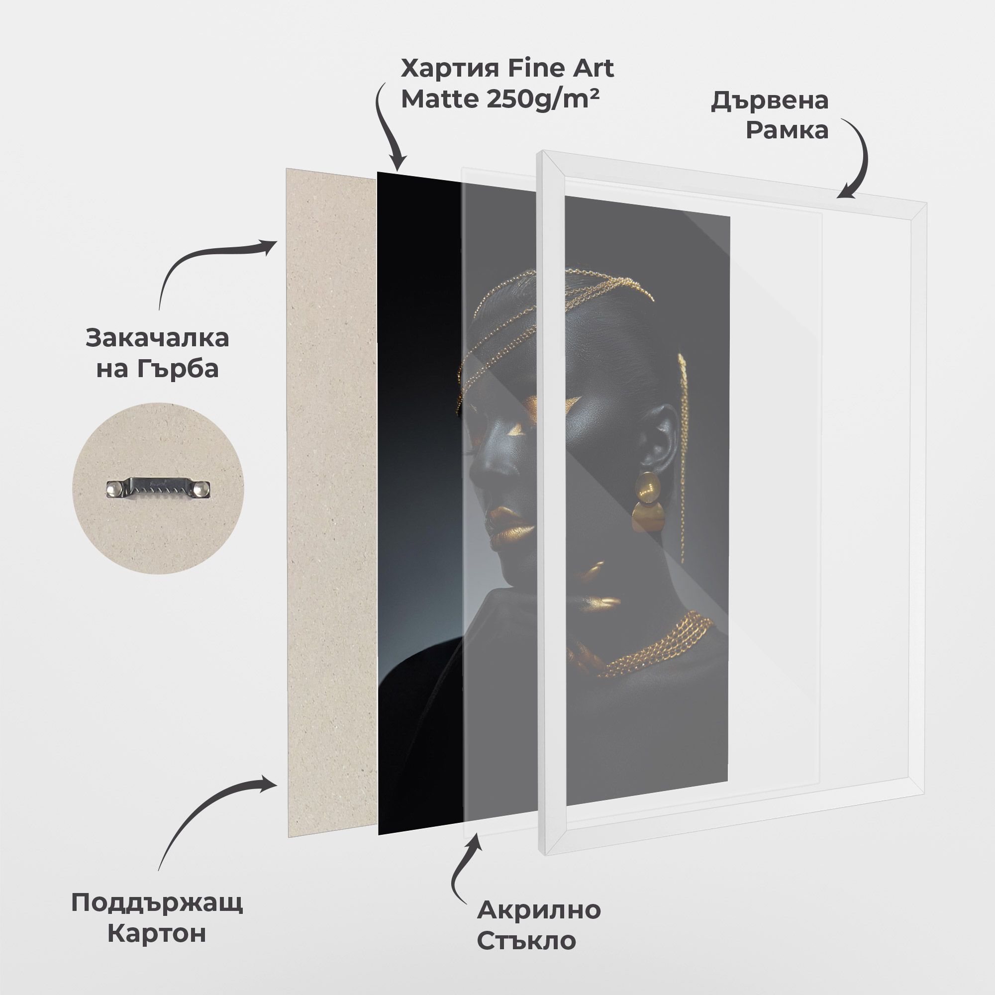 Beauty Gold Accessory mockup 1