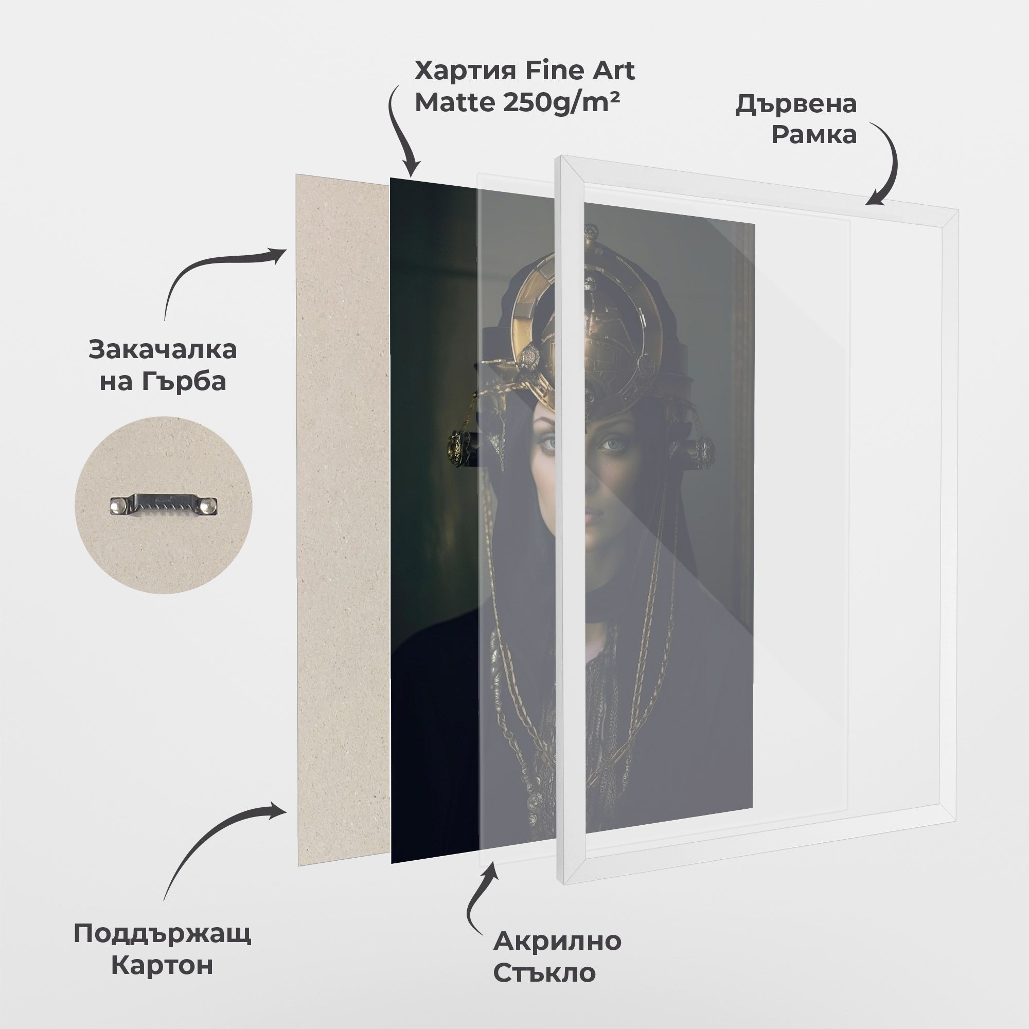 Gold Headpiece mockup 1