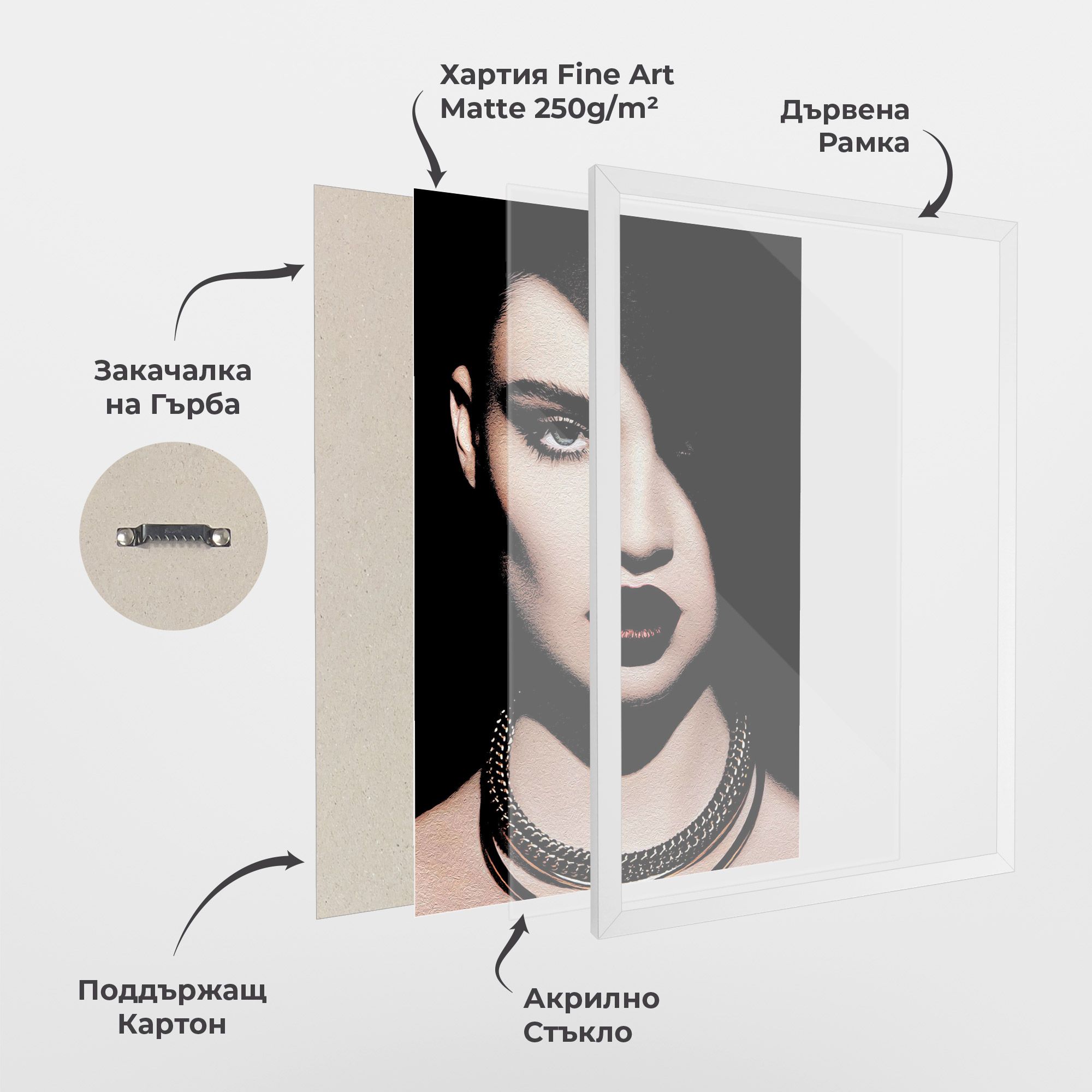 Gold Necklace mockup 1