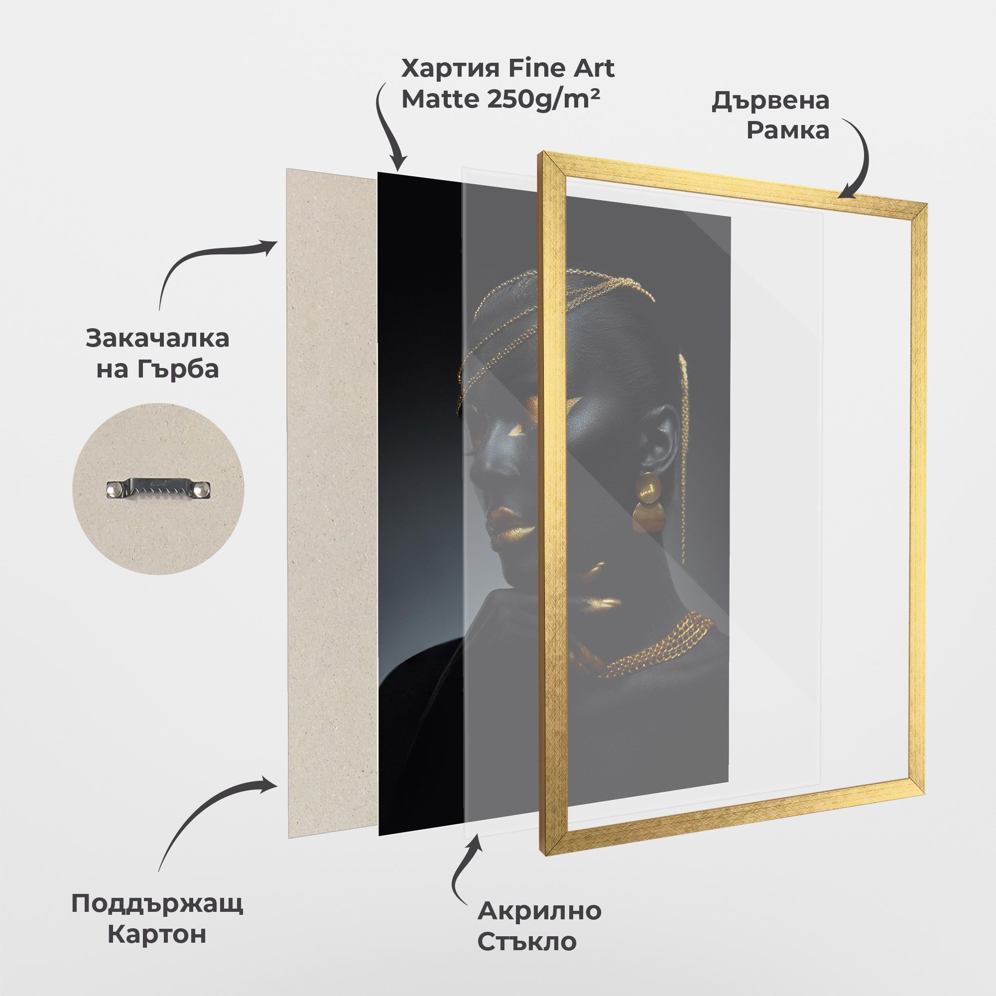 Beauty Gold Accessory mockup 1