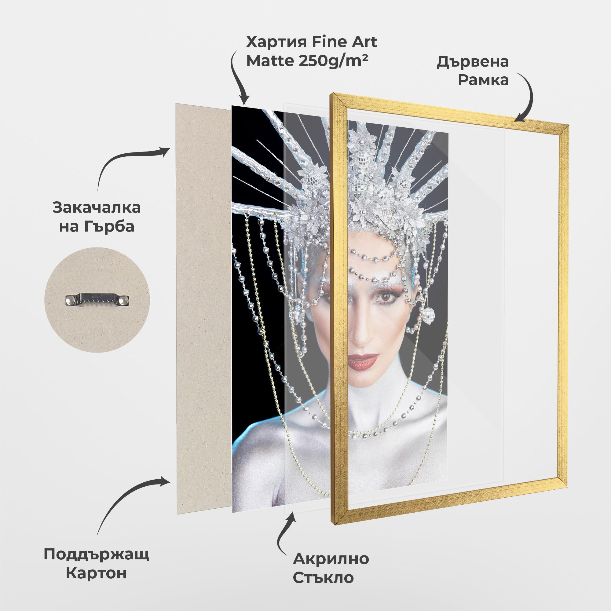 Рамкиран постер Statue Liberty Accessory mockup 1