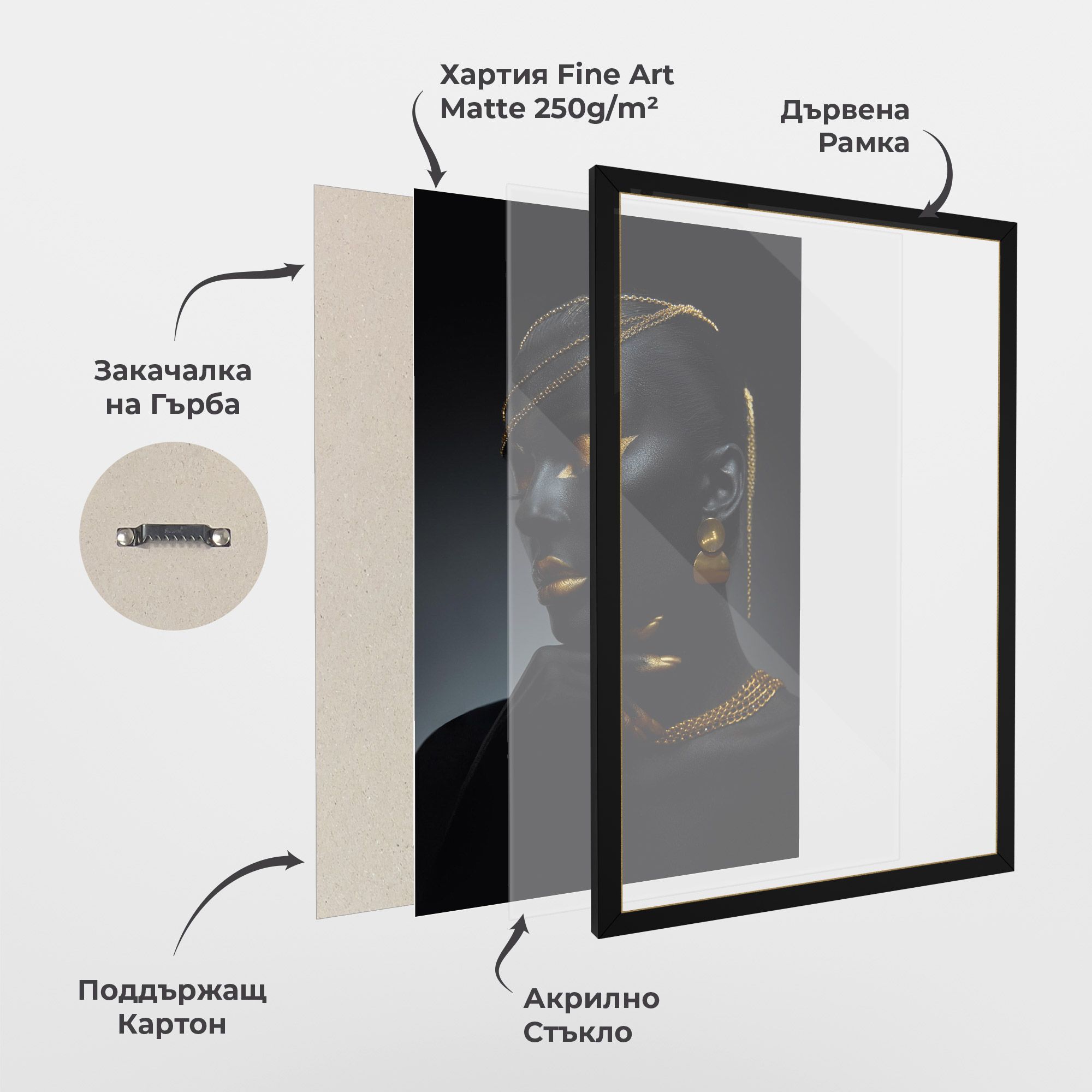 Beauty Gold Accessory mockup 1