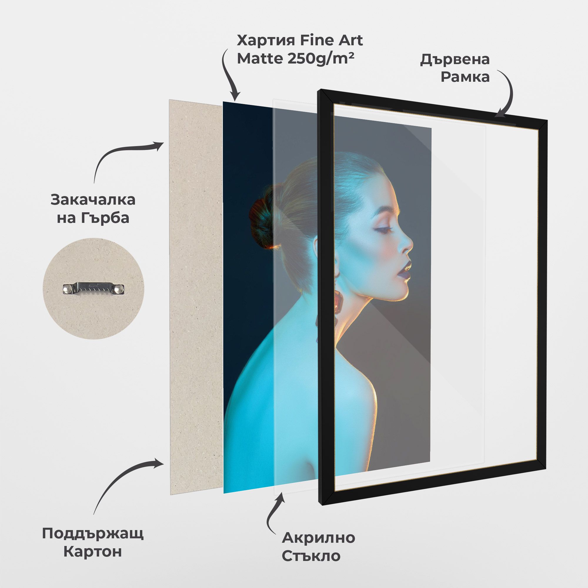 Blue Light Earring mockup 1