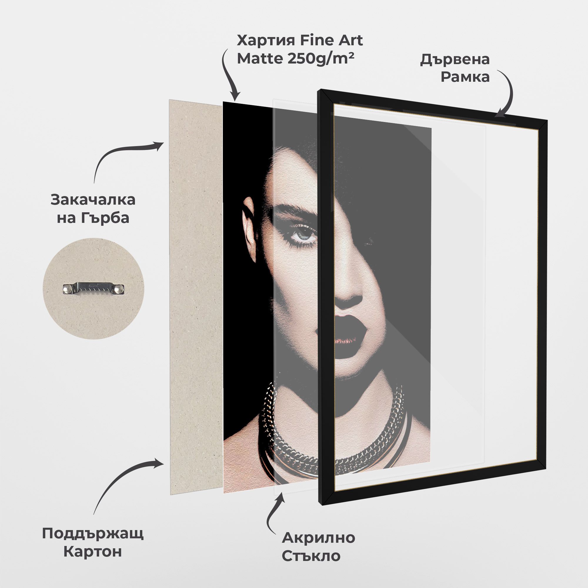 Gold Necklace mockup 1