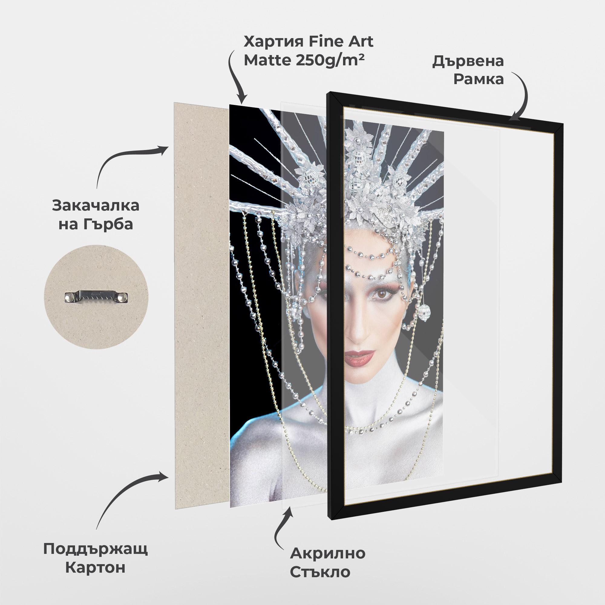 Рамкиран постер Statue Liberty Accessory mockup 1