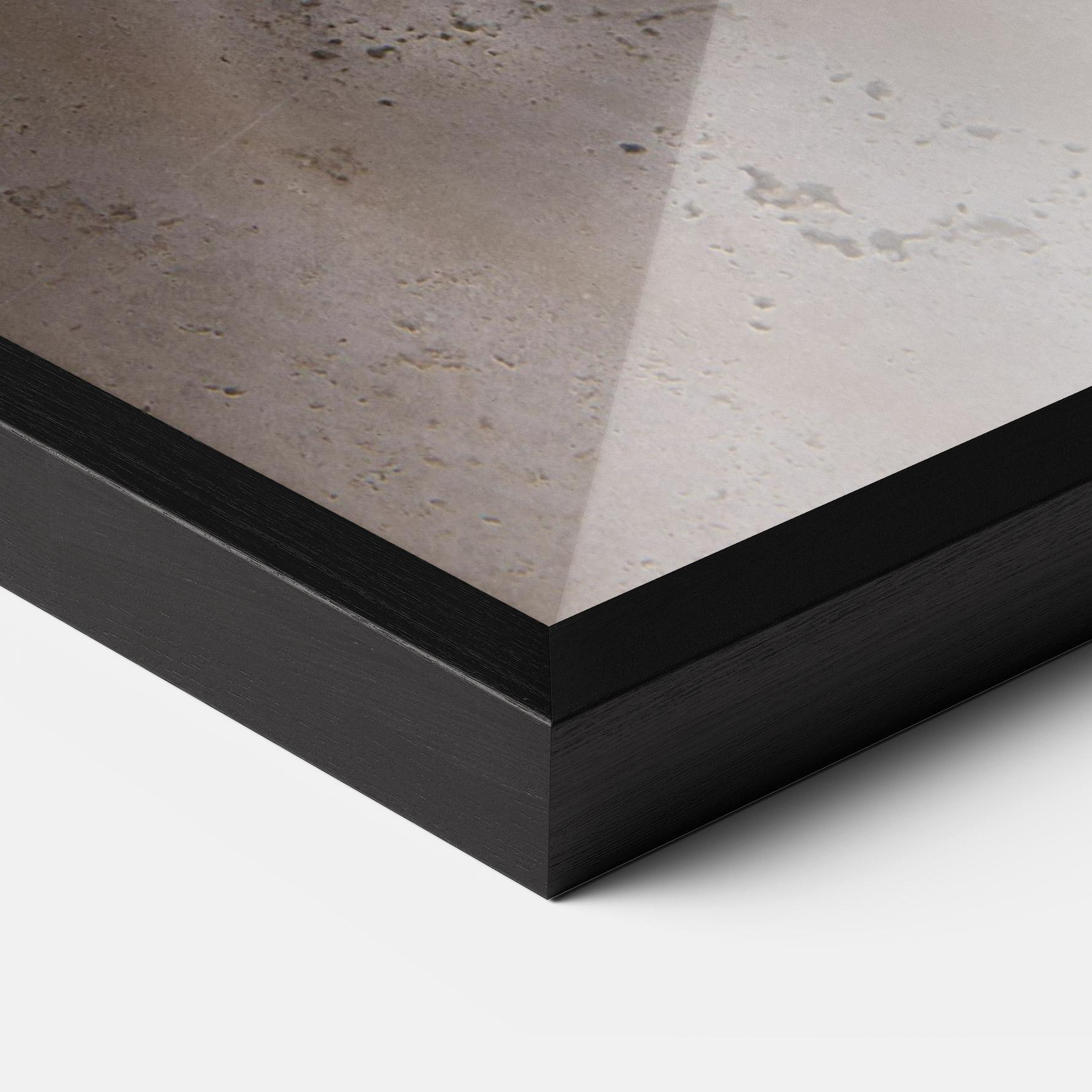 Рамкиран постер Abstract Gold Chain mockup 3