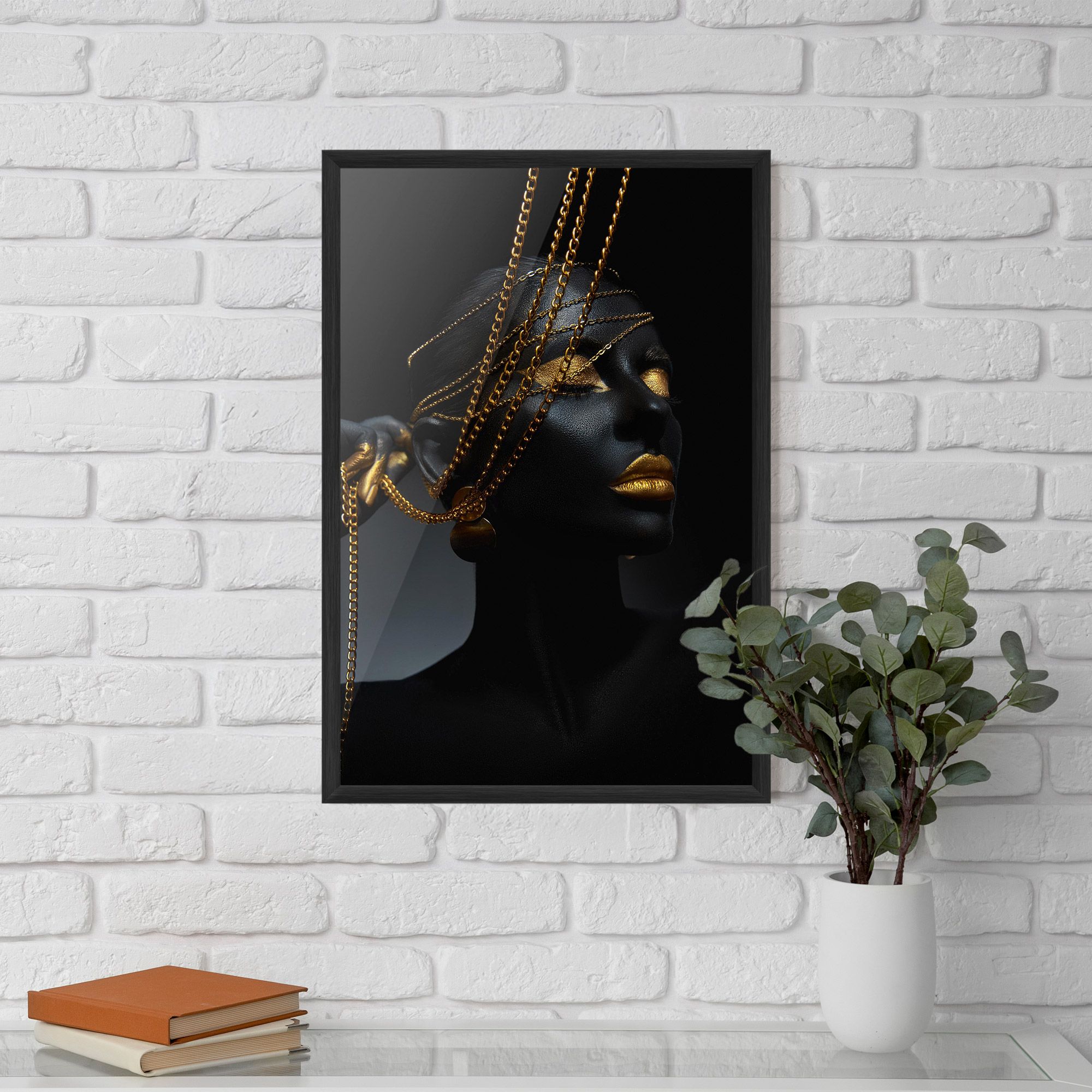 Pretty Gold Chain mockup 5