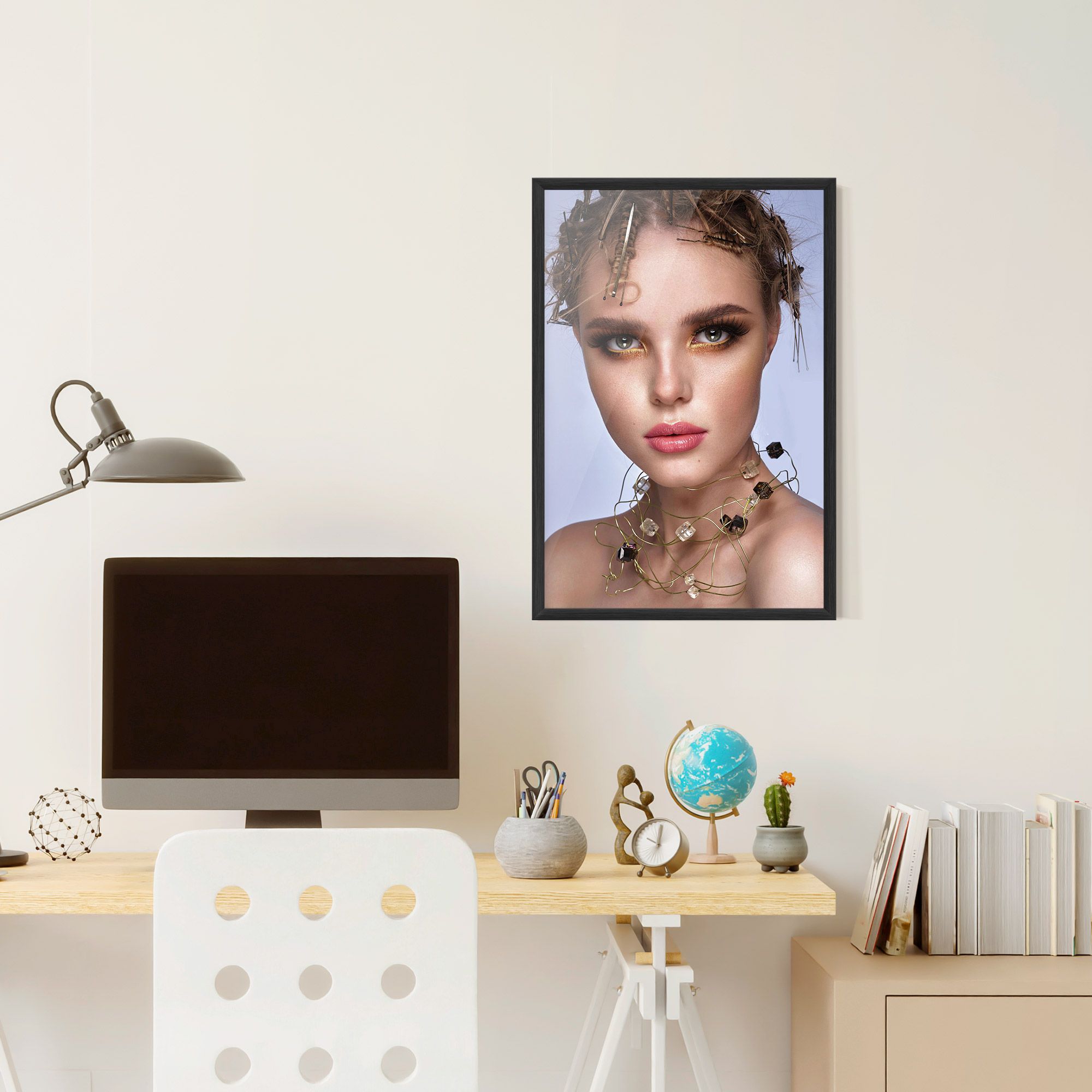 Gold Abstract Accessory mockup 6