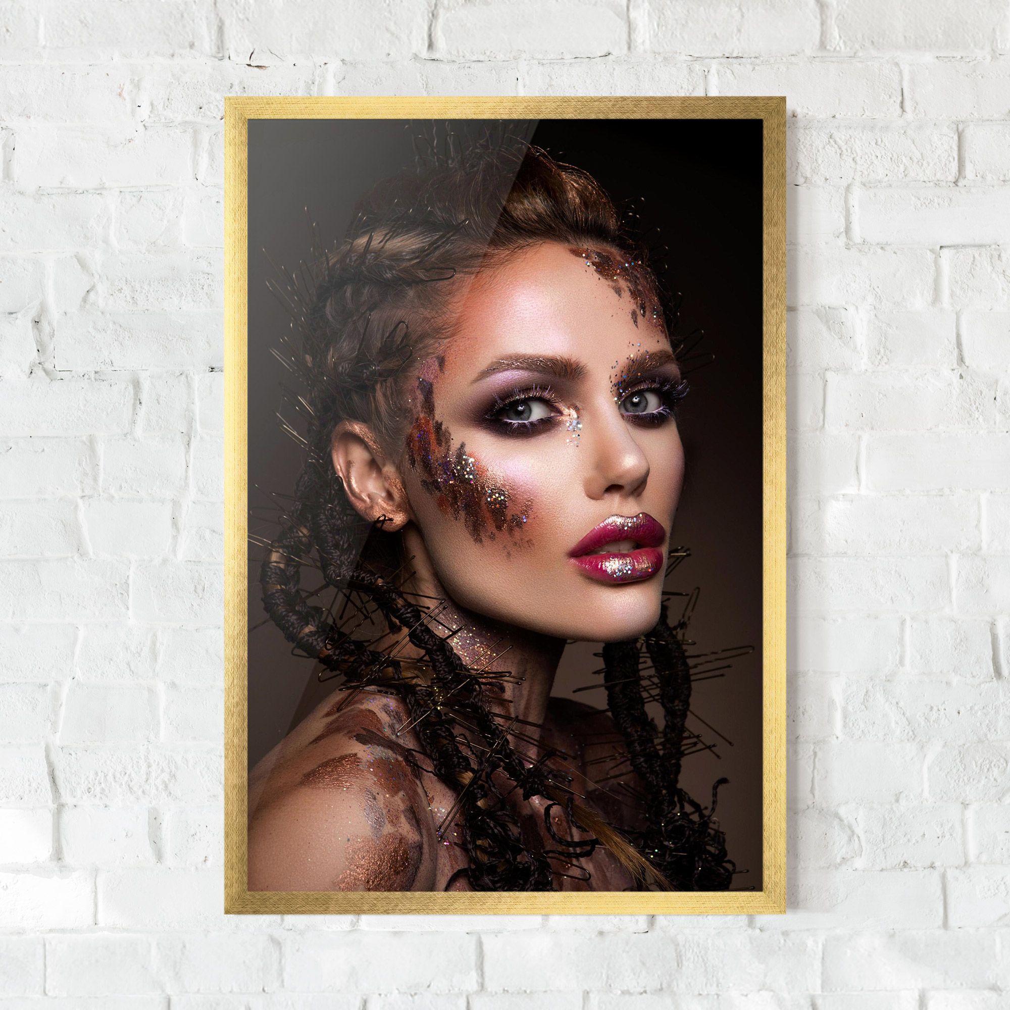 Purple Eyelashes mockup 0