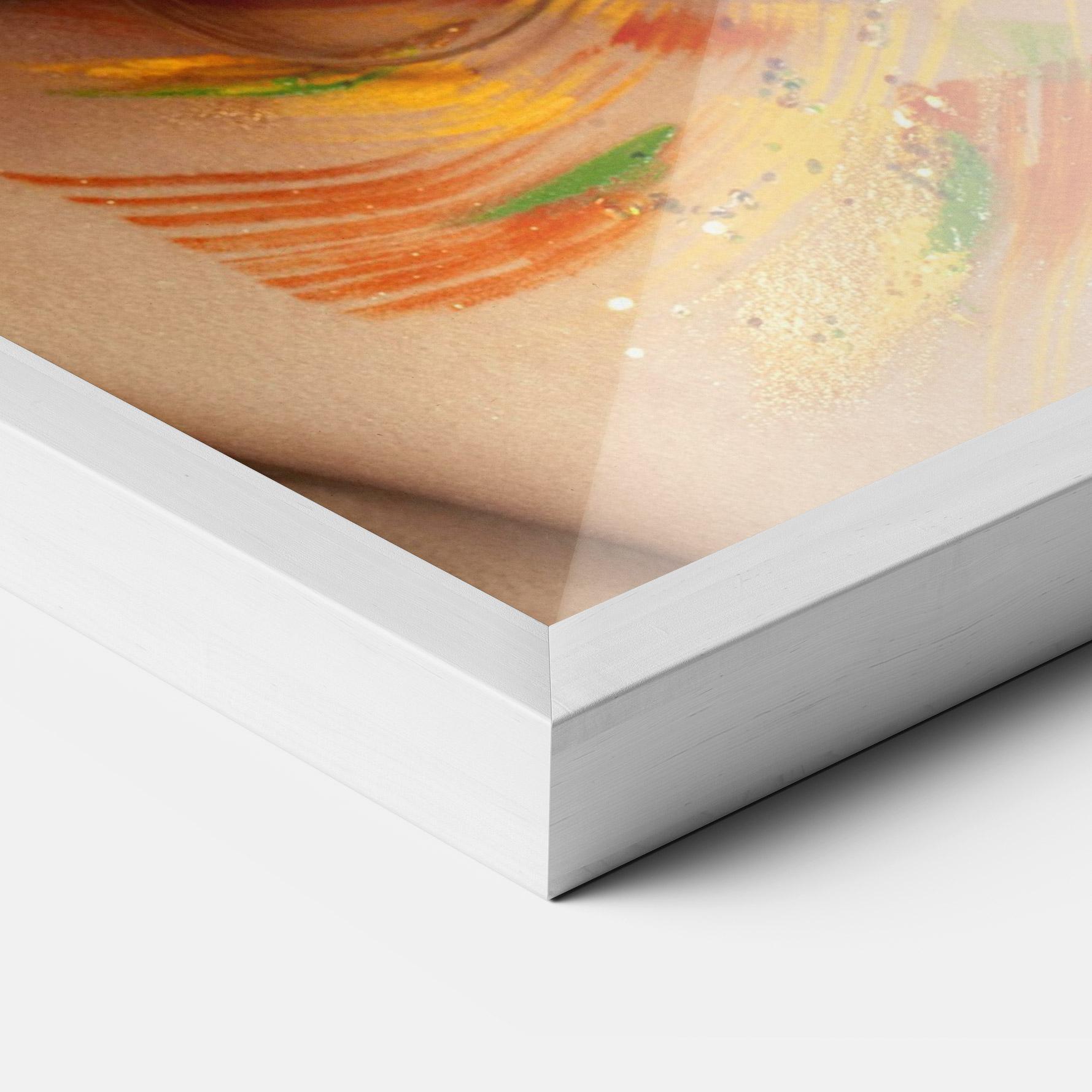 Рамкиран постер Butterflu Makeup mockup 3