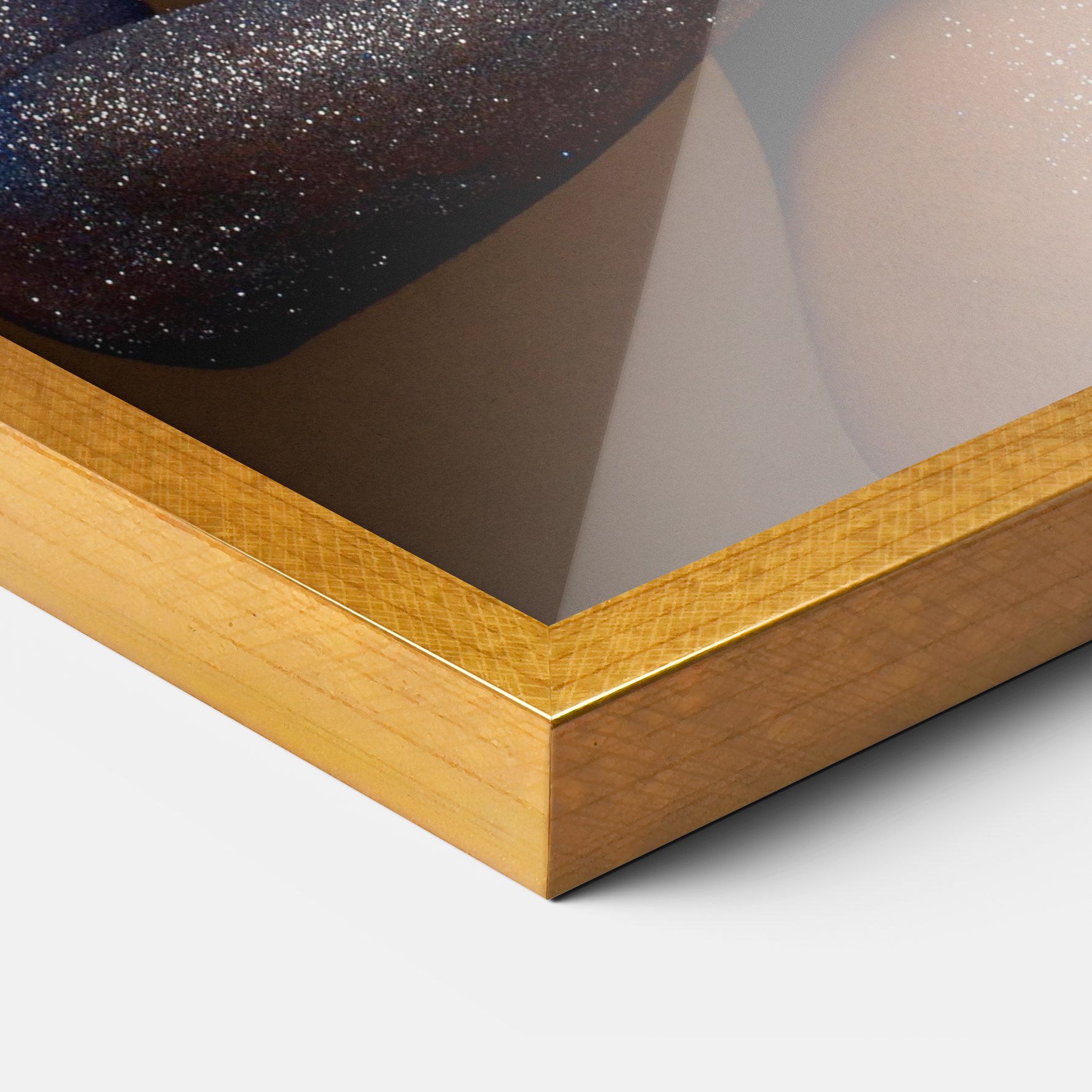 Blue Hair Make Up mockup 3