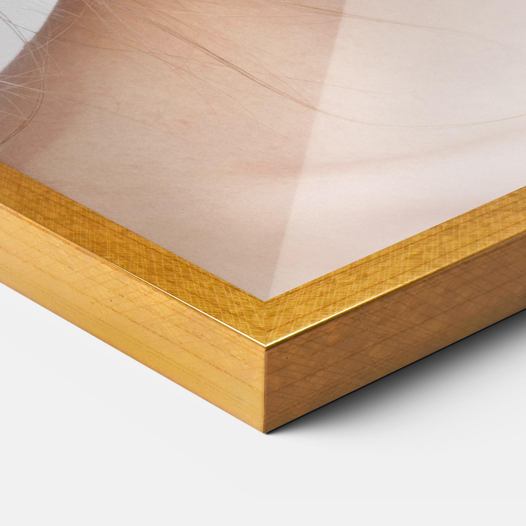 Рамкиран постер Lips Flower mockup 3