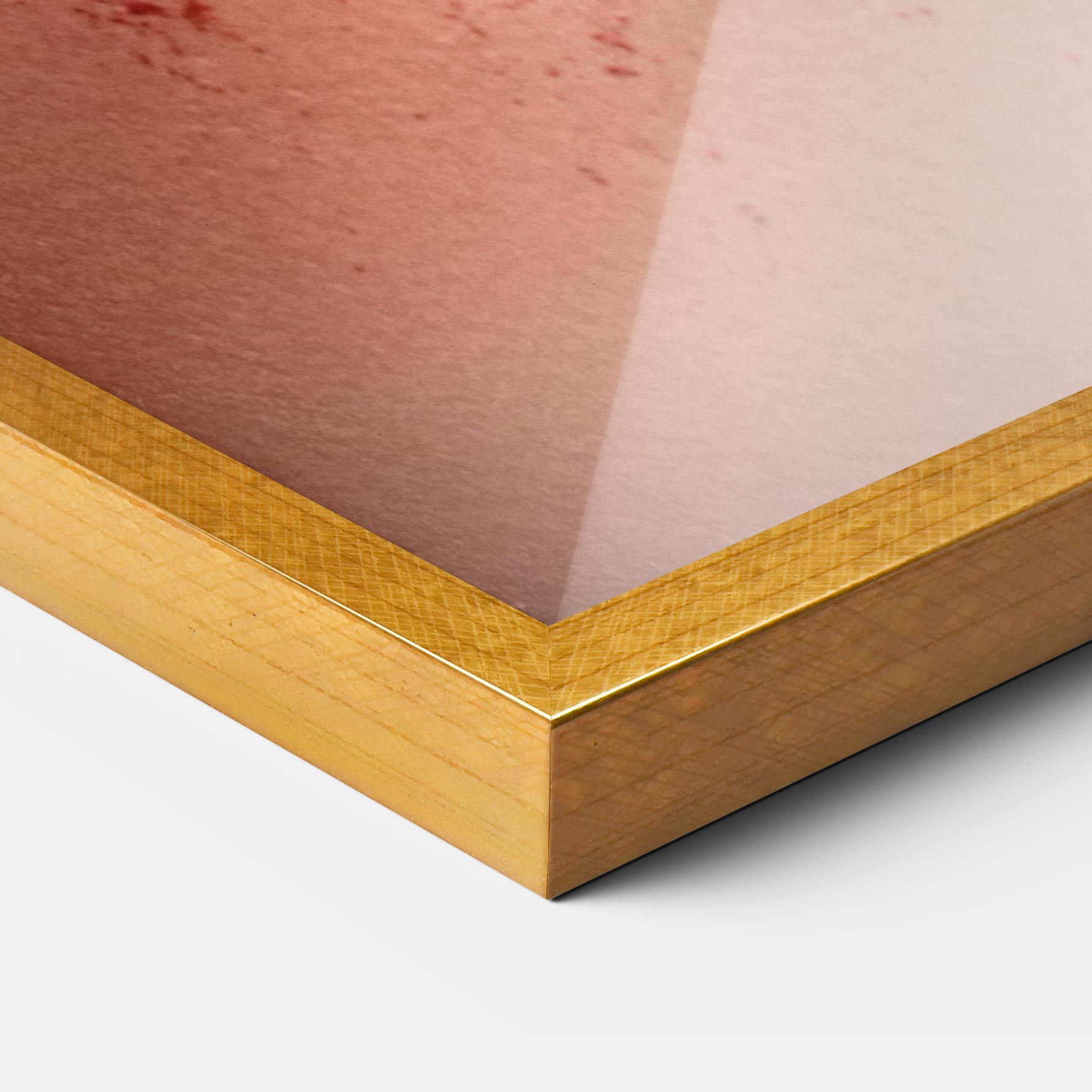 Рамкиран постер Pretty Asian Makeup mockup 3