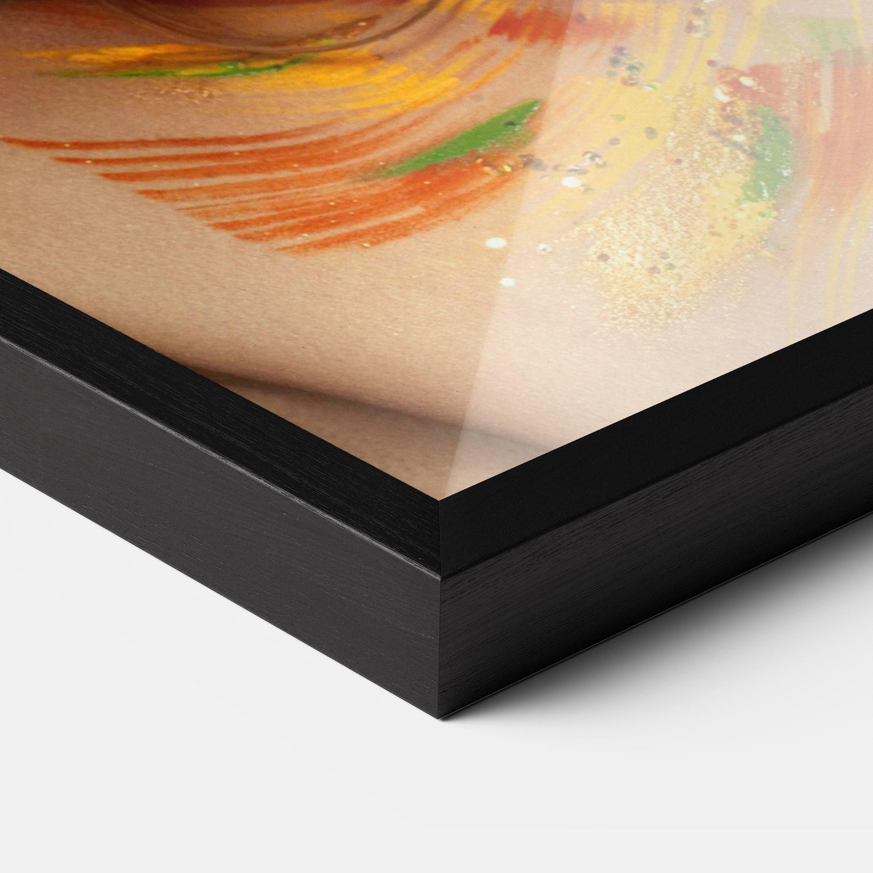 Рамкиран постер Butterflu Makeup mockup 3