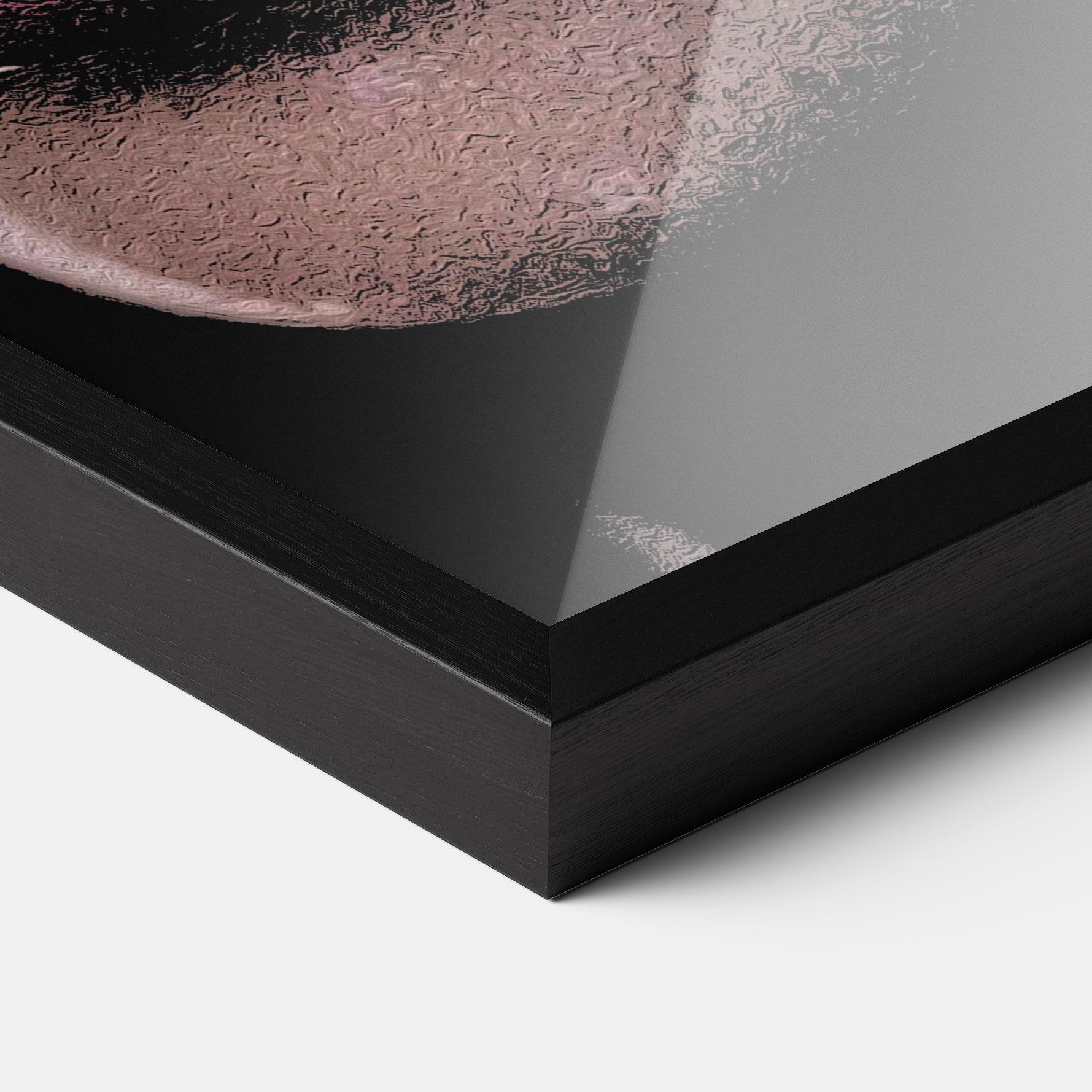 Рамкиран постер Pretty Crystal Makeup mockup 3