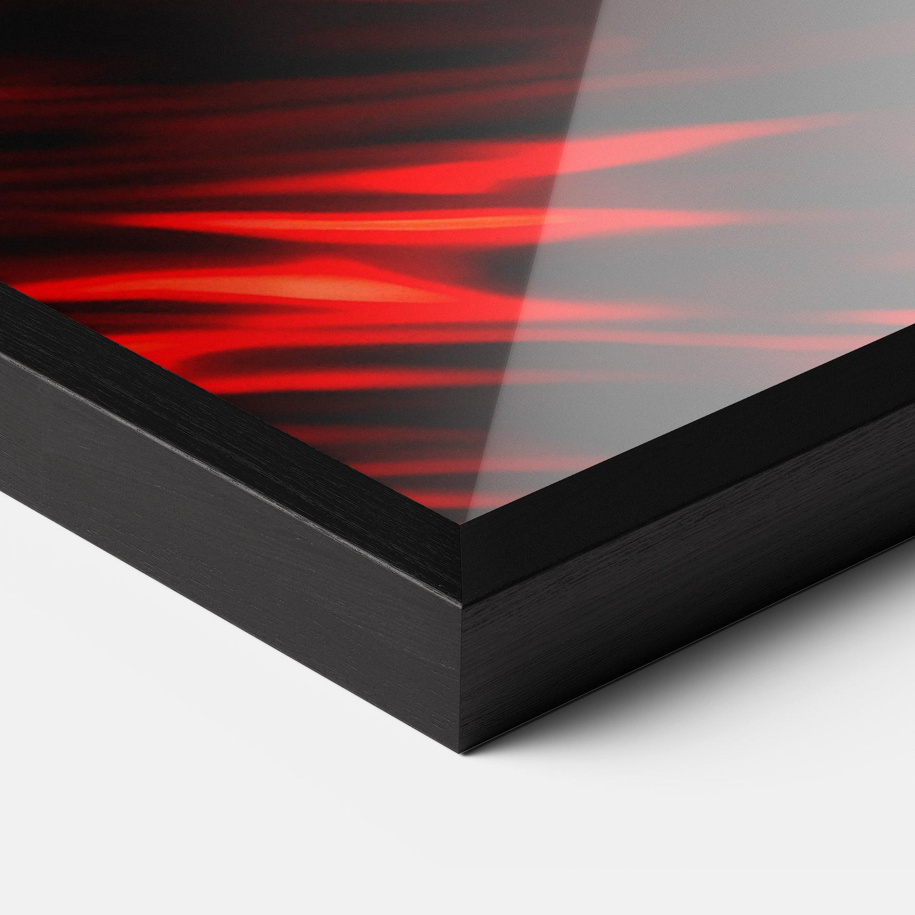 Рамкиран постер Red Makeup Art mockup 3