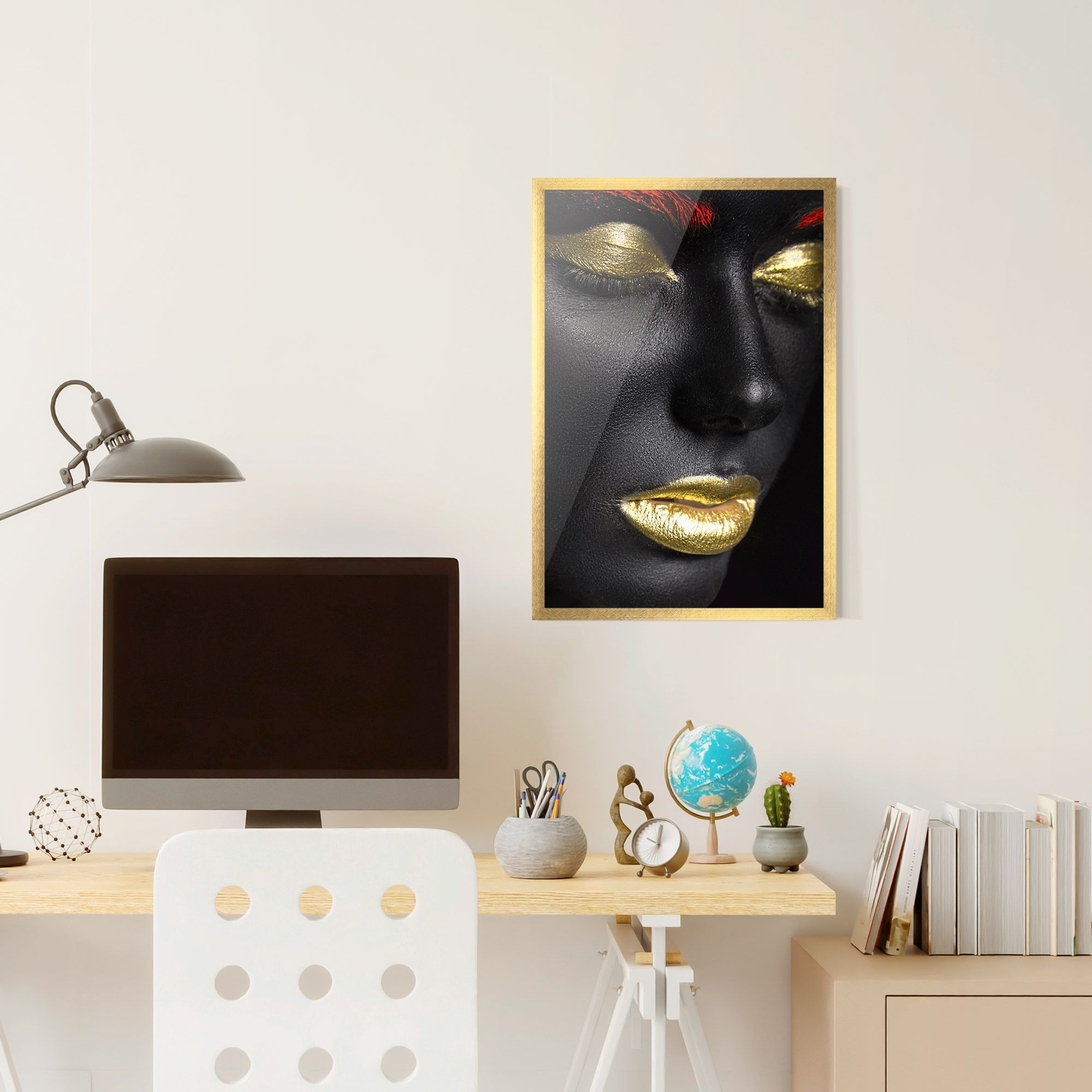 Red Eyebrows mockup 6