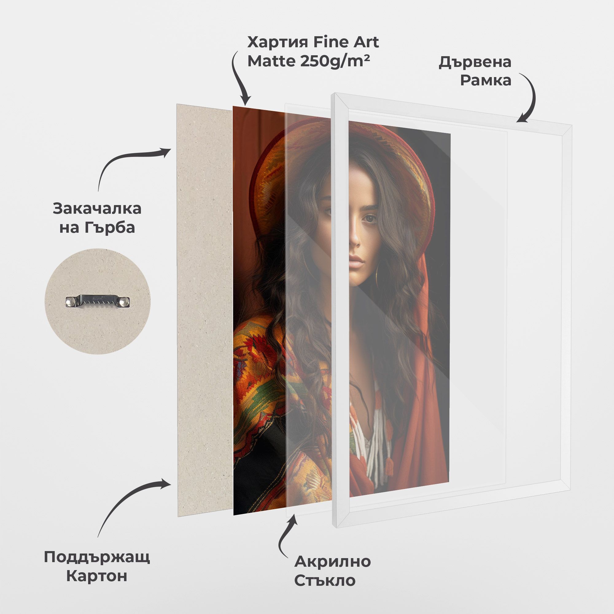 Colorful Hat And Scarf mockup 1