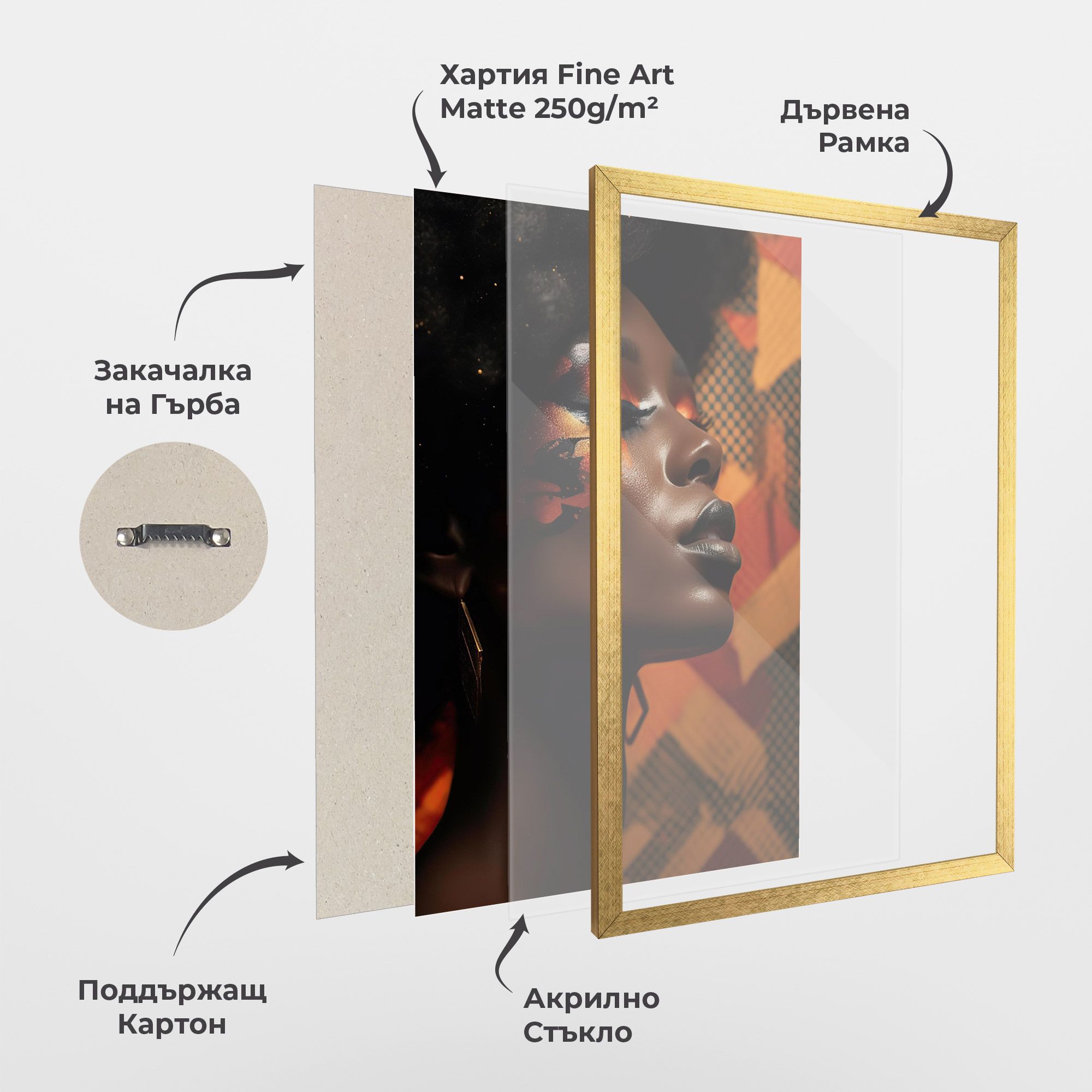 Orange African Makeup mockup 1