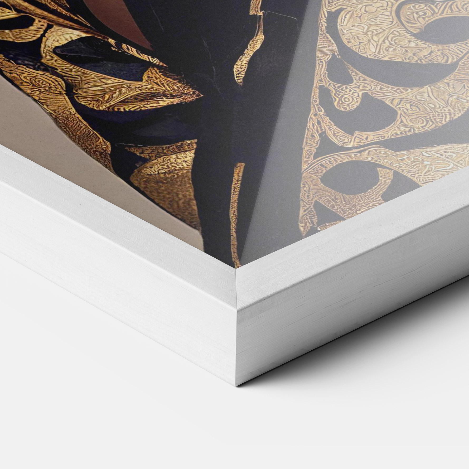 Рамкиран постер Kimono Headphones mockup 3