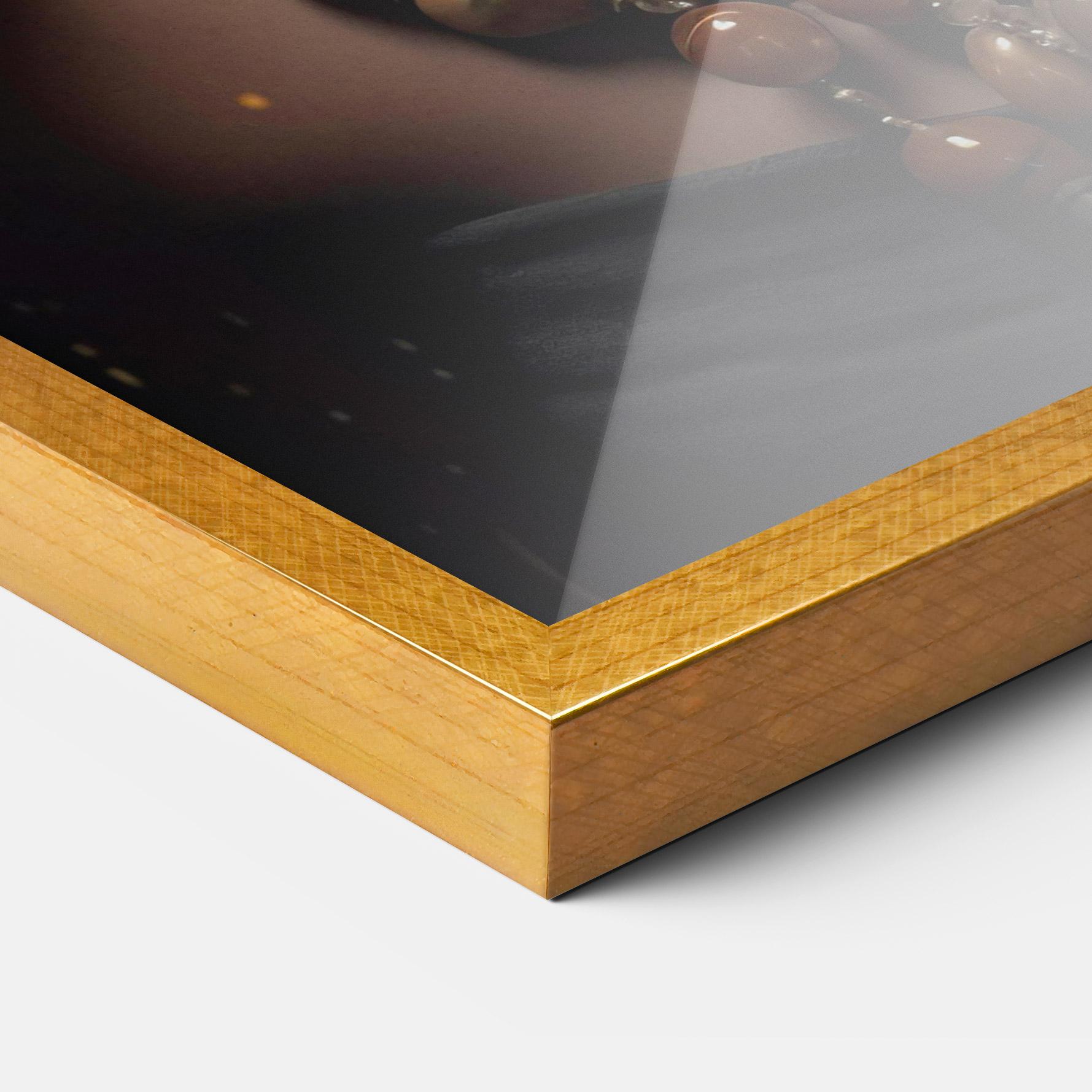 Рамкиран постер African Orange Necklace mockup 3