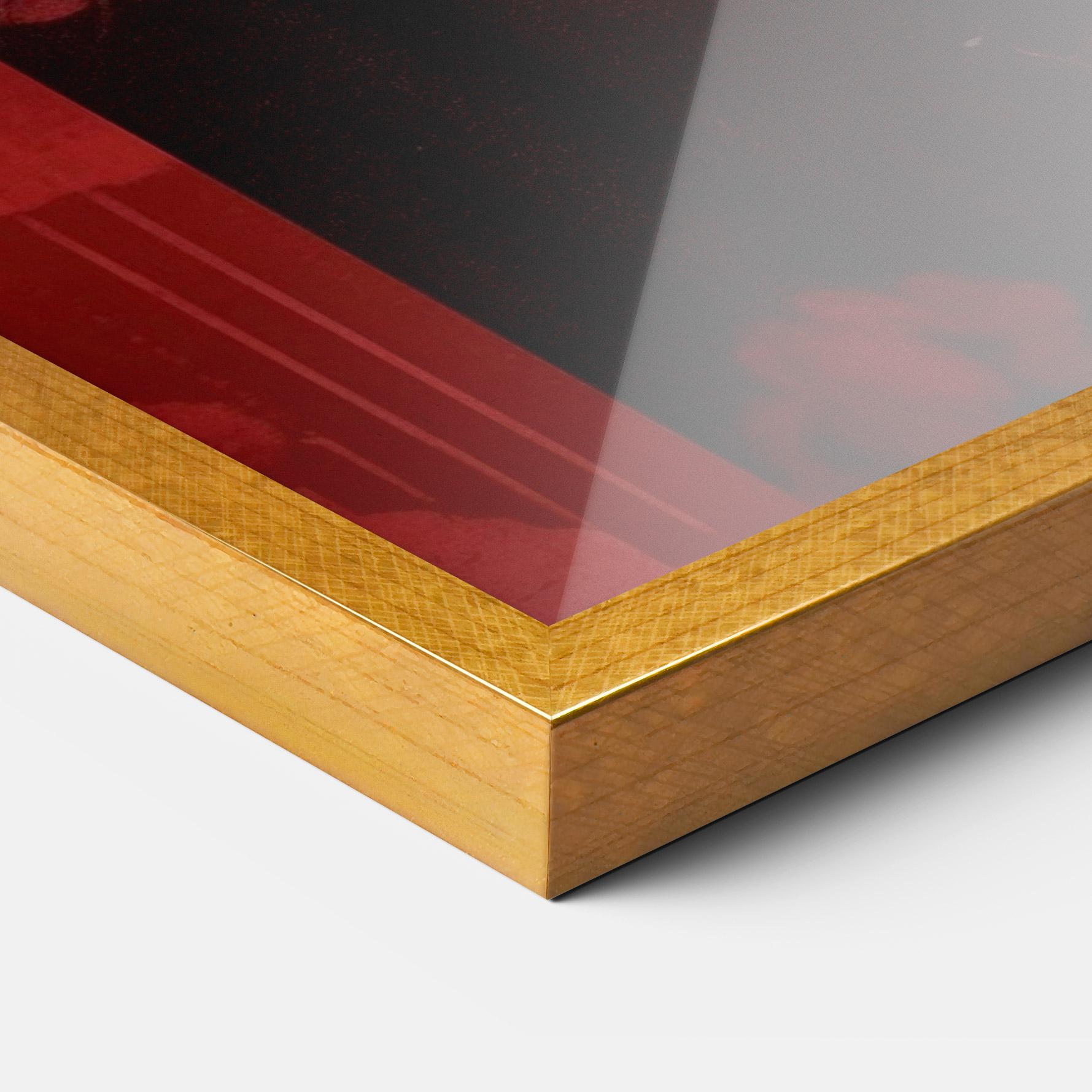 Рамкиран постер Black Asiatic Makeup mockup 3