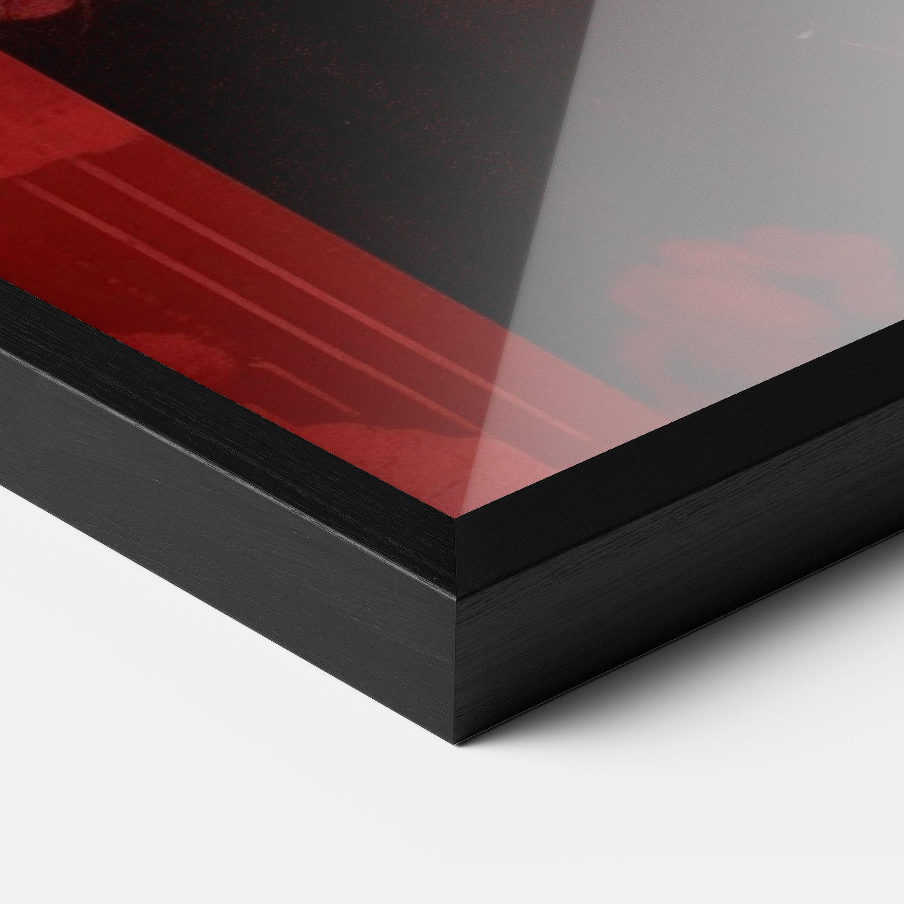 Рамкиран постер Black Asiatic Makeup mockup 3