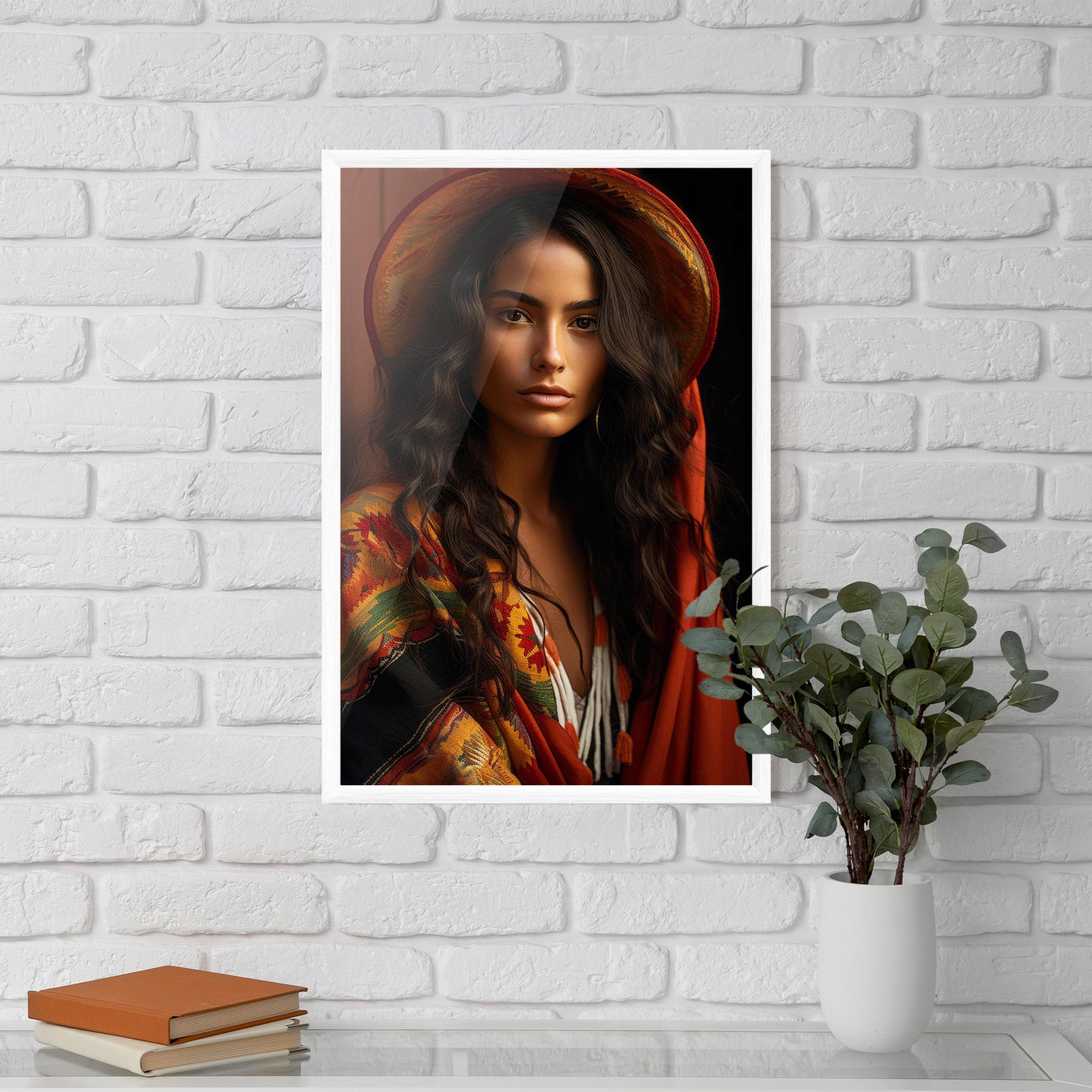 Colorful Hat And Scarf mockup 5