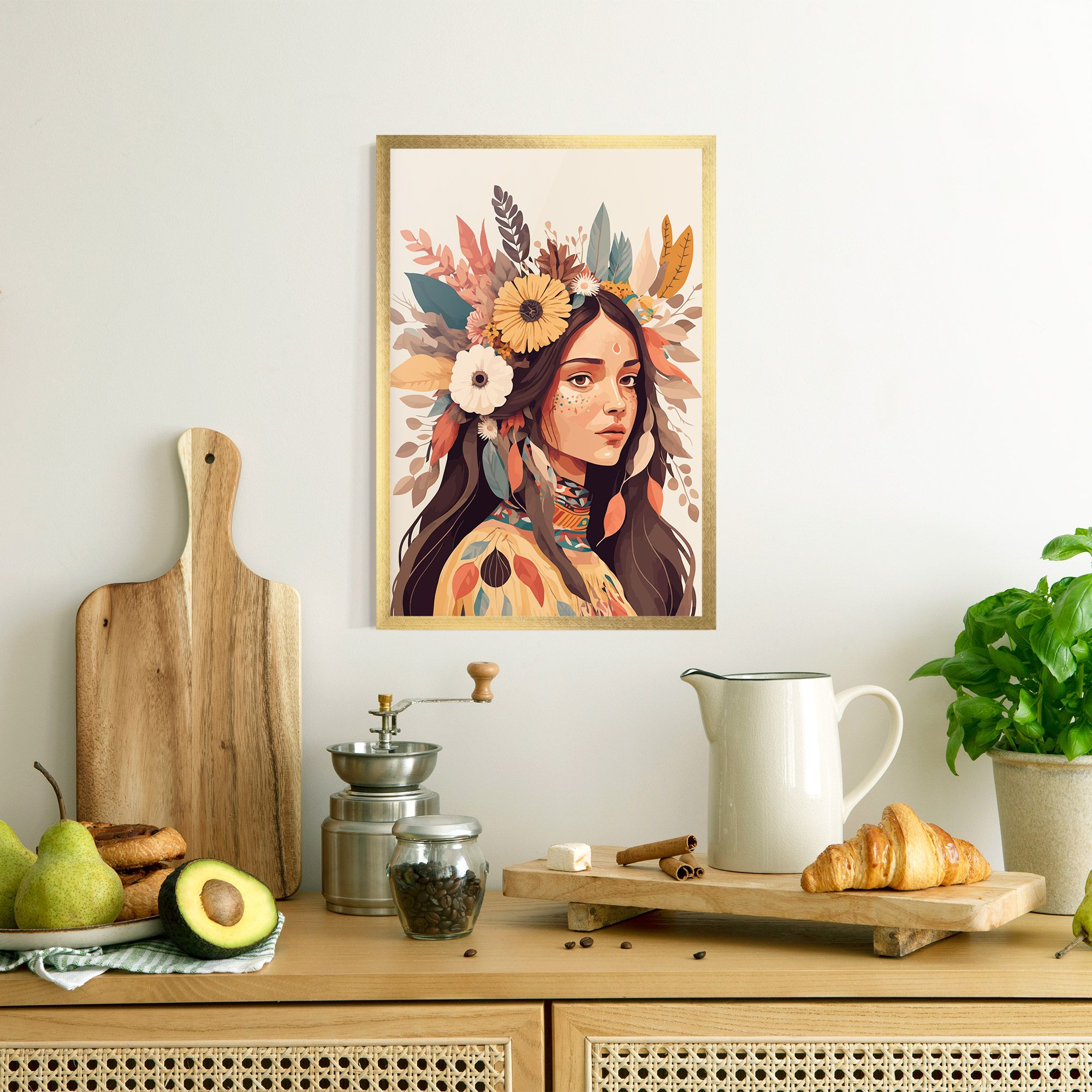 Boho Girl mockup 8