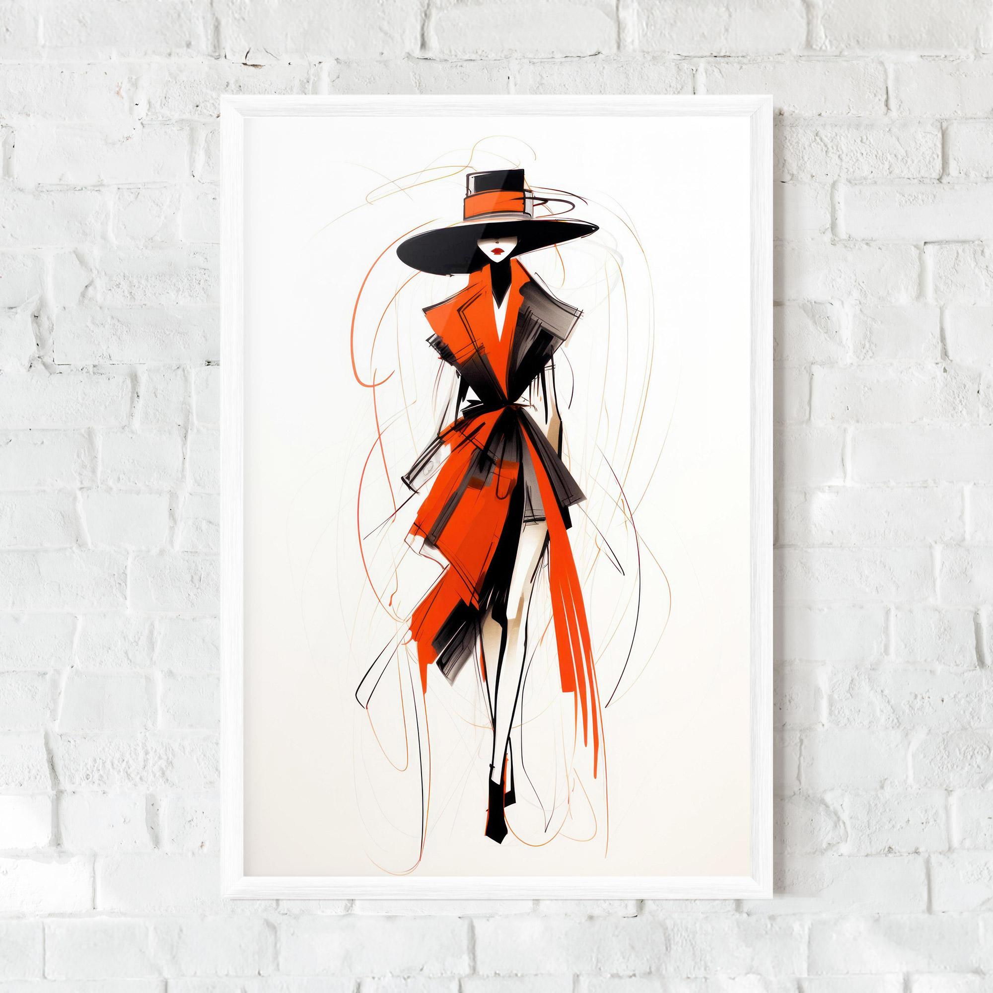 Рамкиран постер Handdrawn Doodle mockup 0