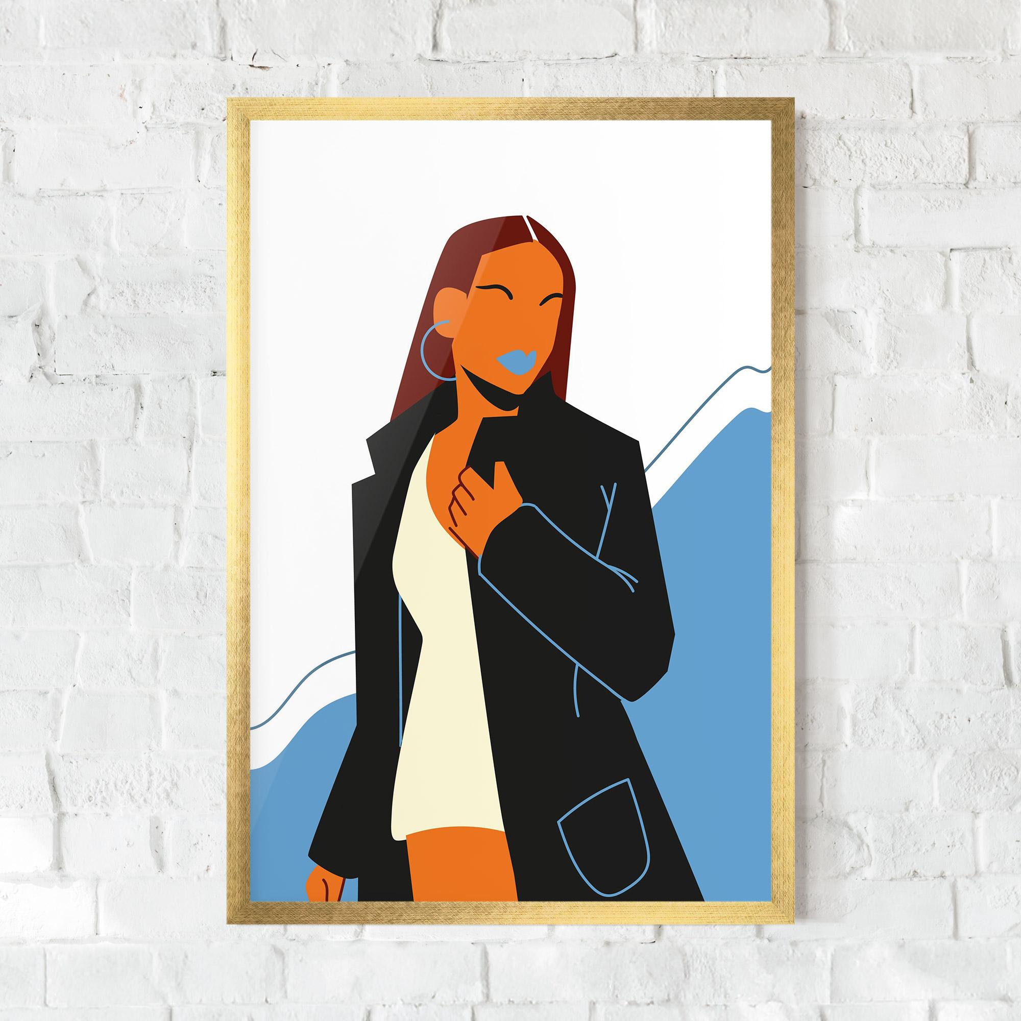 Рамкиран постер Modern Fashion Set_2 mockup 0