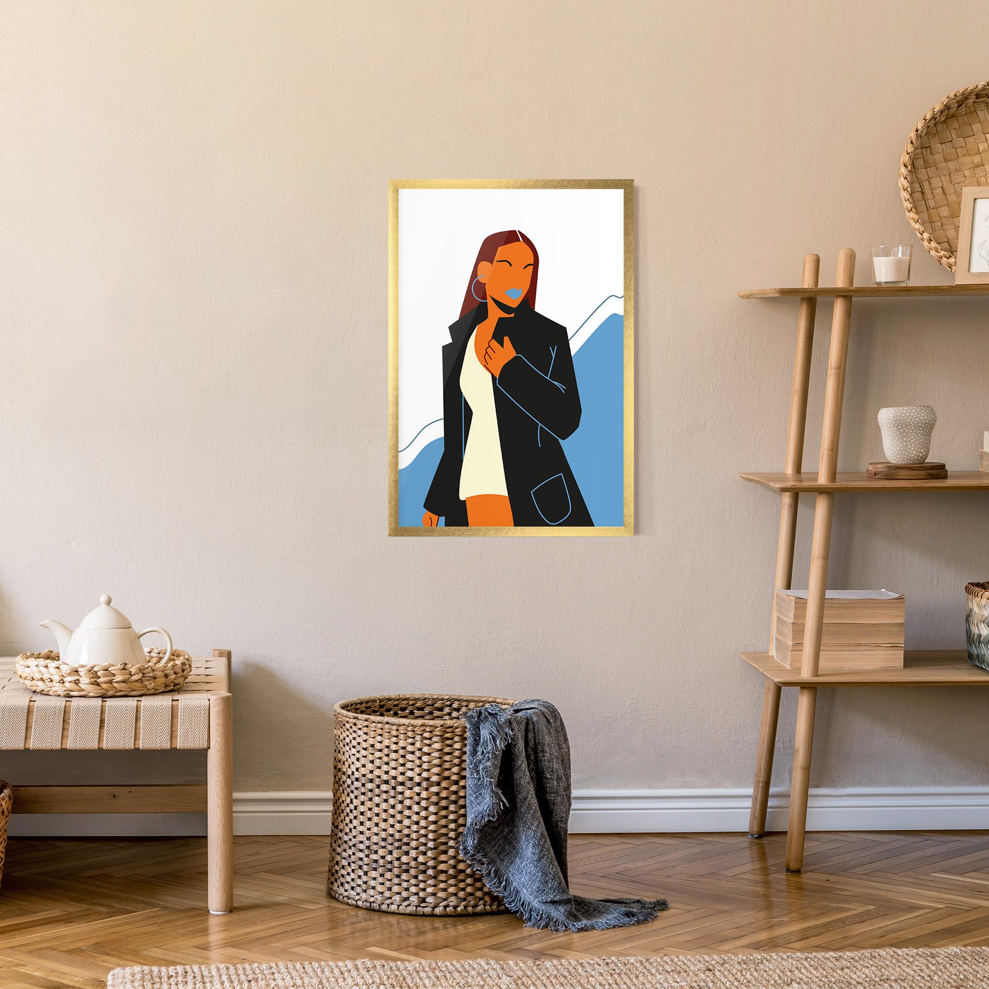 Рамкиран постер Modern Fashion Set_2 mockup 9