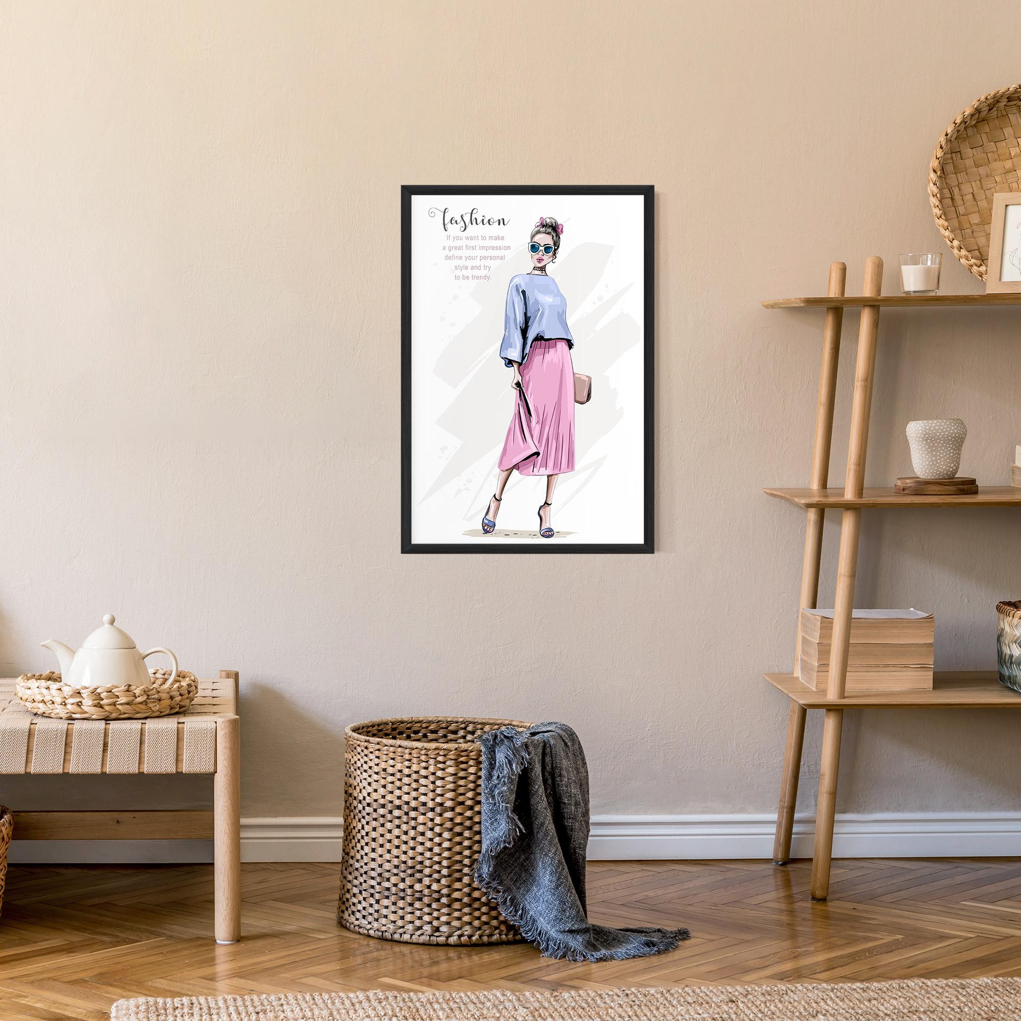 Рамкиран постер Great Impression mockup 9