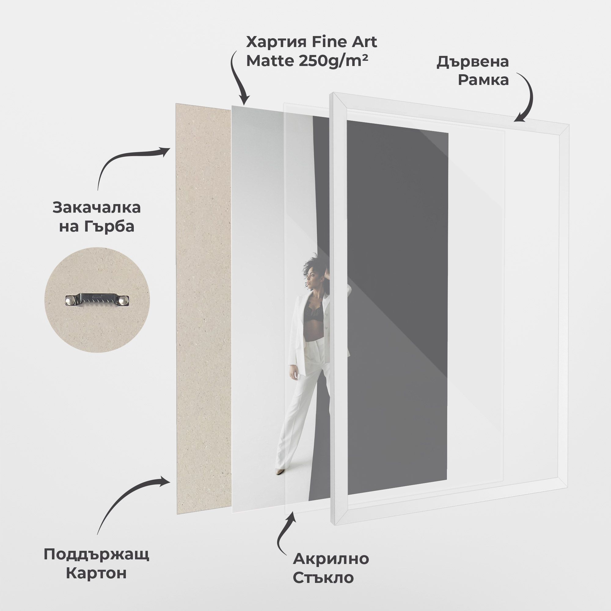 African Girl White Outfit mockup 1