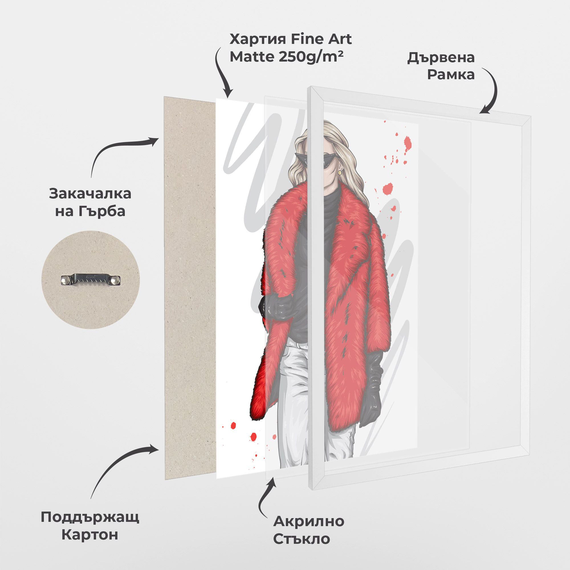 Black Blouse Woman mockup 1