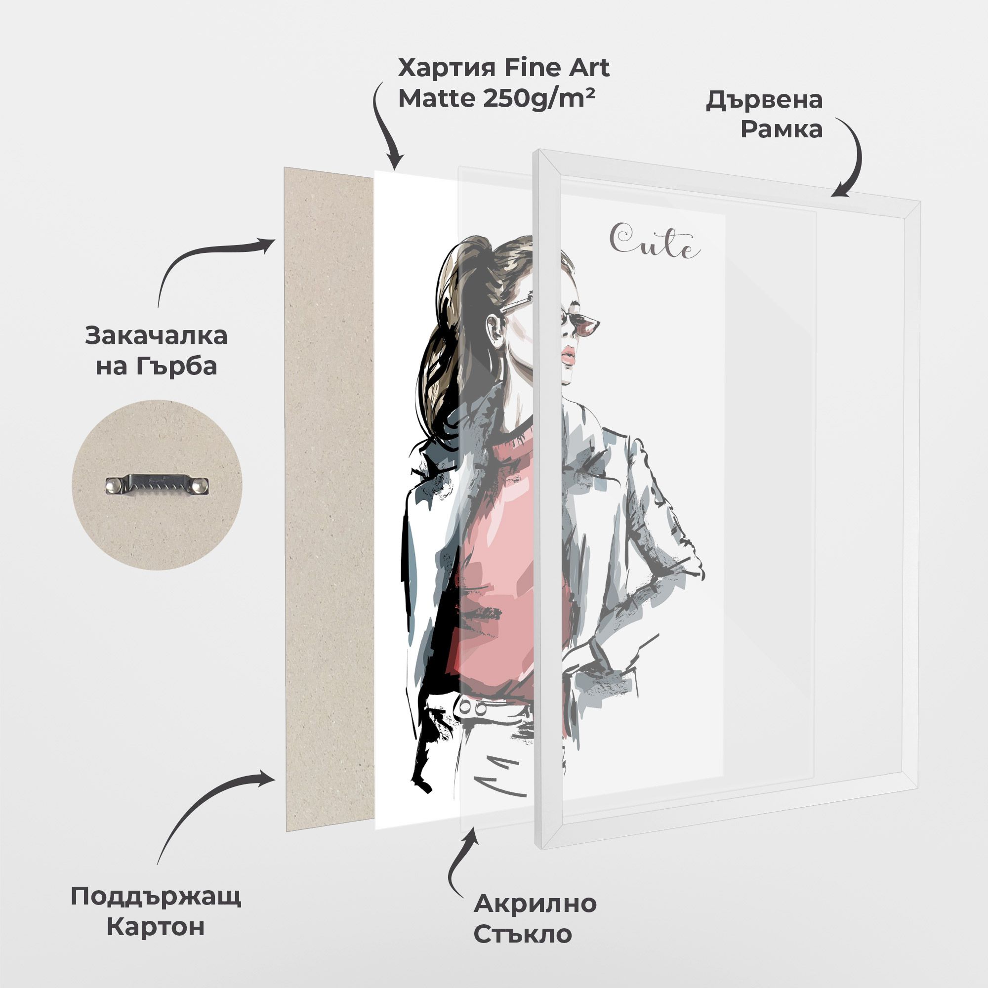 Woman Feeling Cute mockup 1