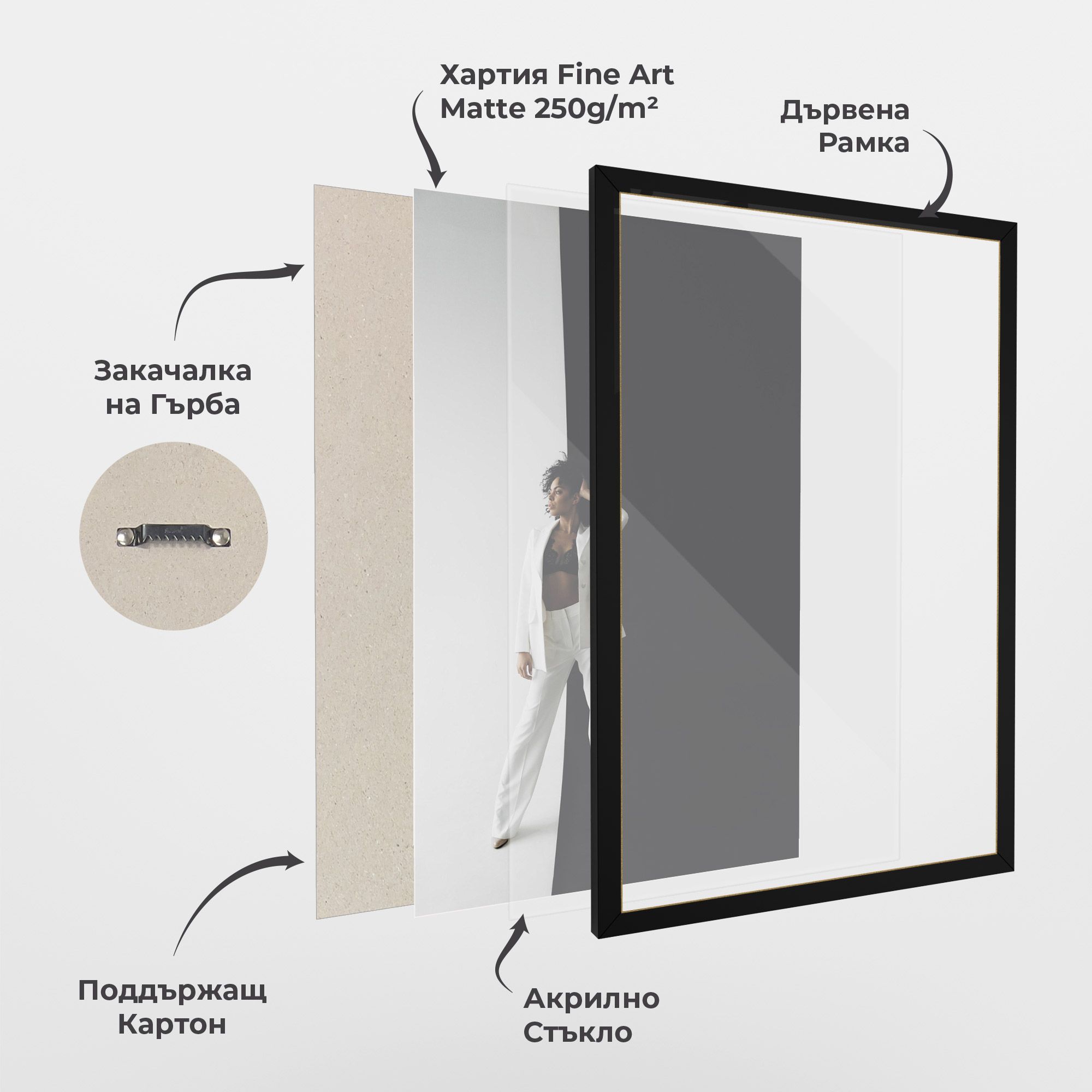 African Girl White Outfit mockup 1