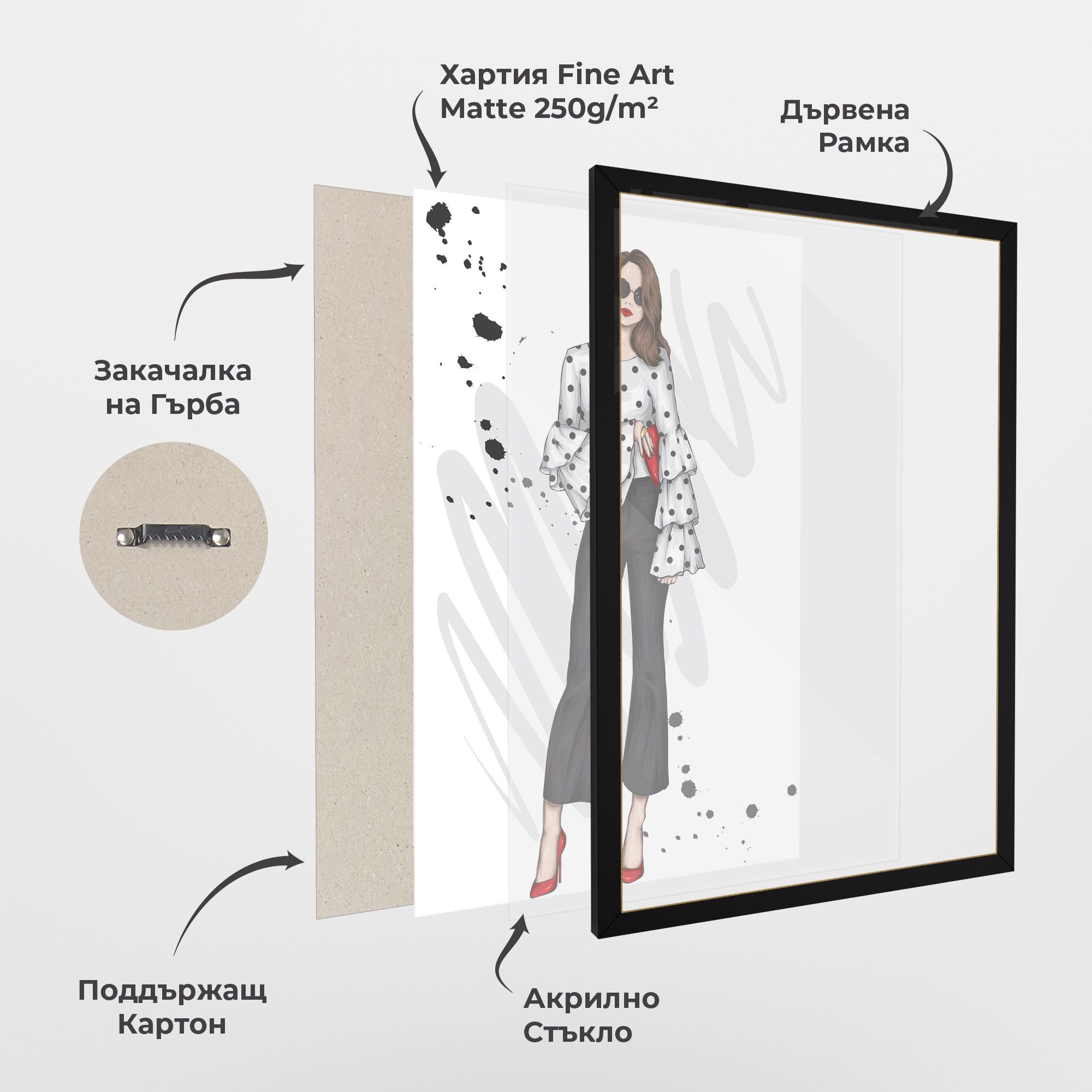 Pretty Woman In White mockup 1