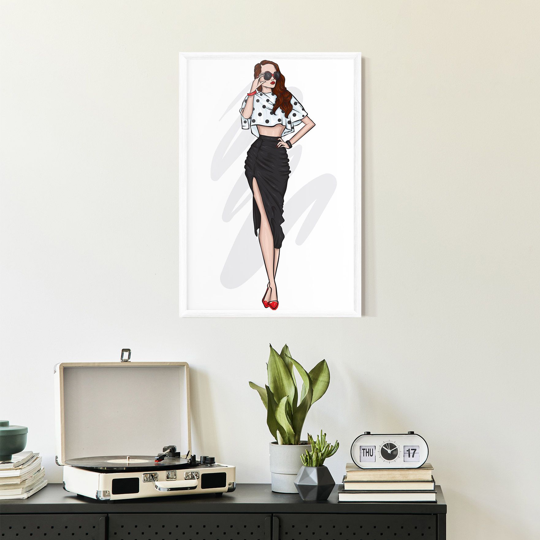 Black Skirt Diva mockup 2