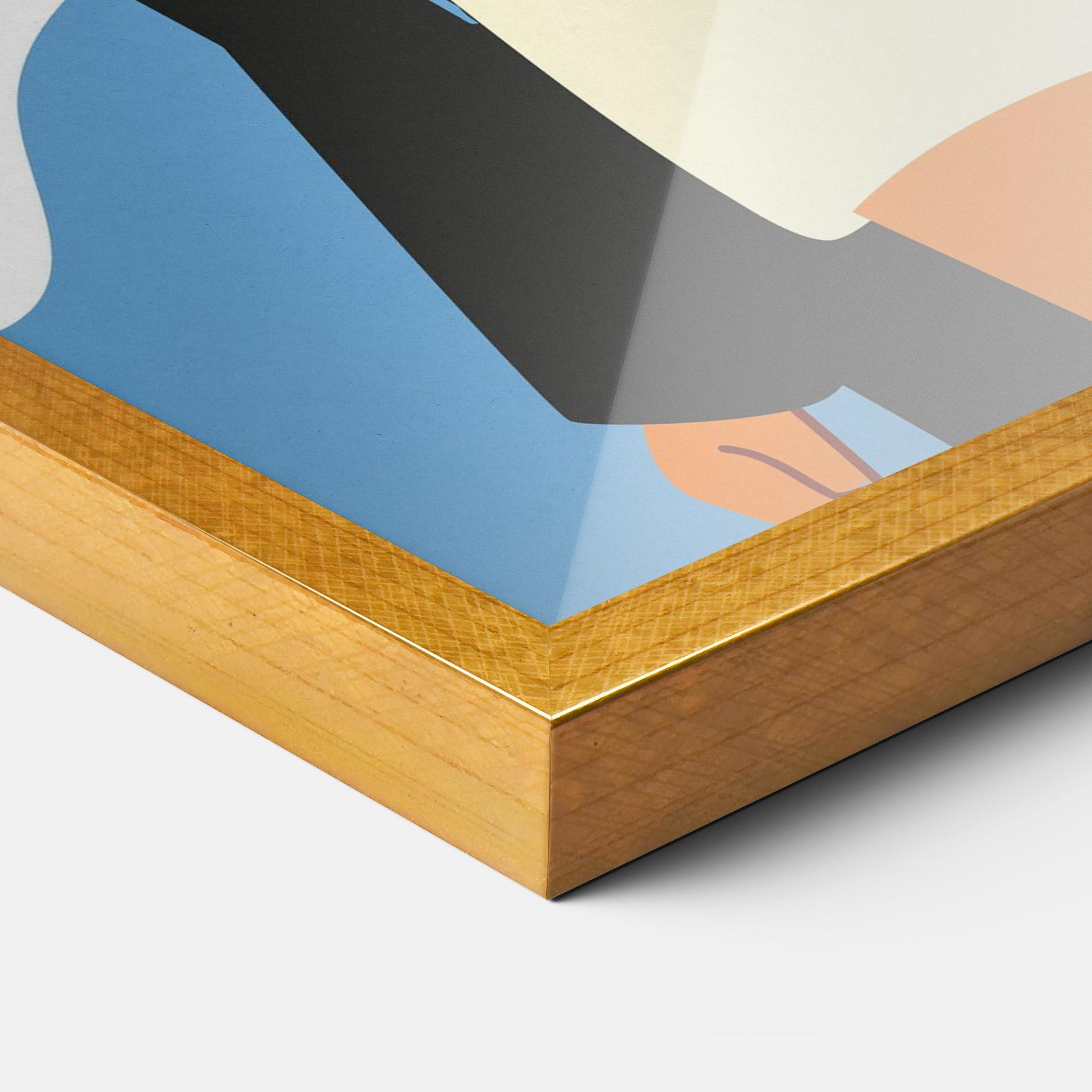 Рамкиран постер Modern Fashion Set_2 mockup 3