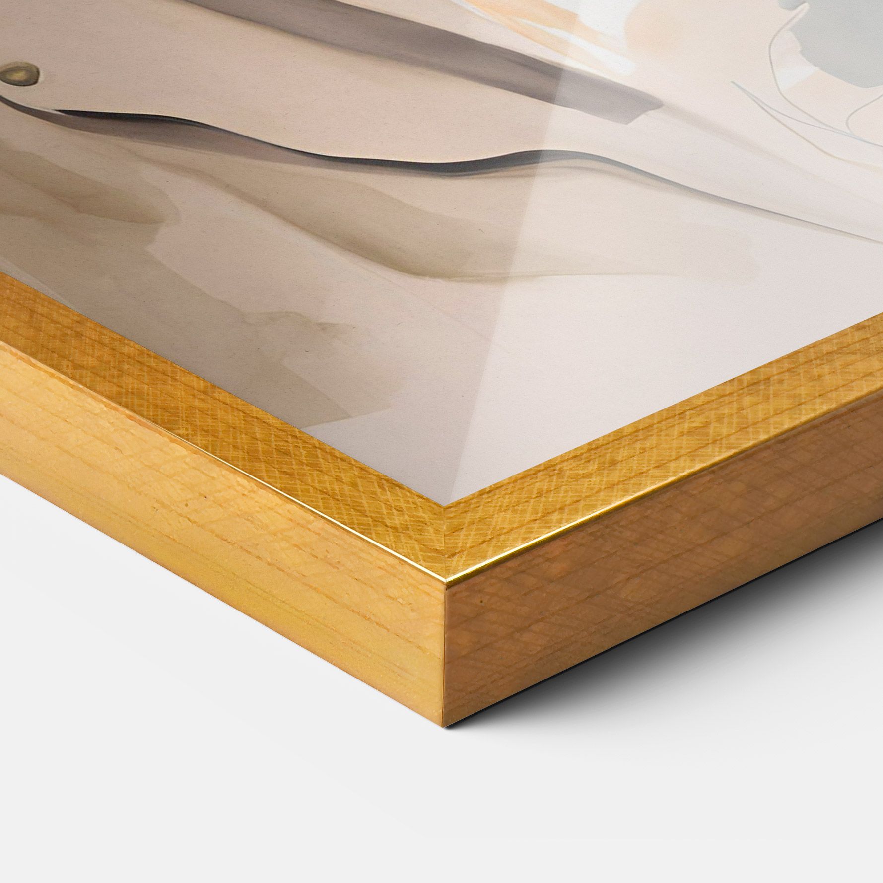 Watercolor Stylish Model mockup 3