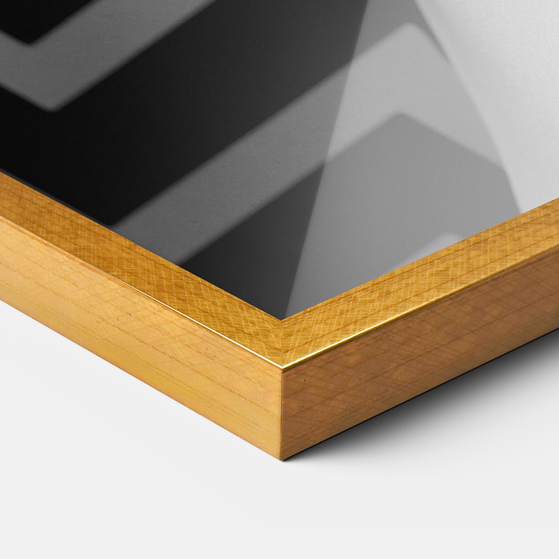 Рамкиран постер Woman Abstract Art mockup 3