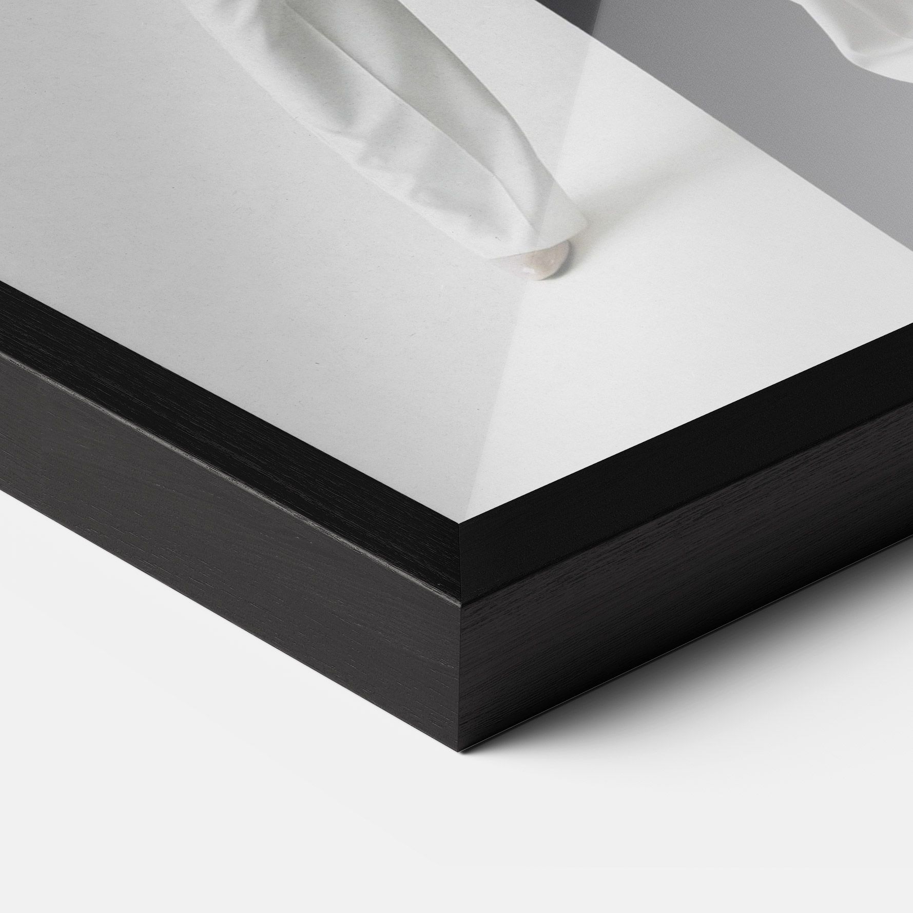 African Girl White Outfit mockup 3