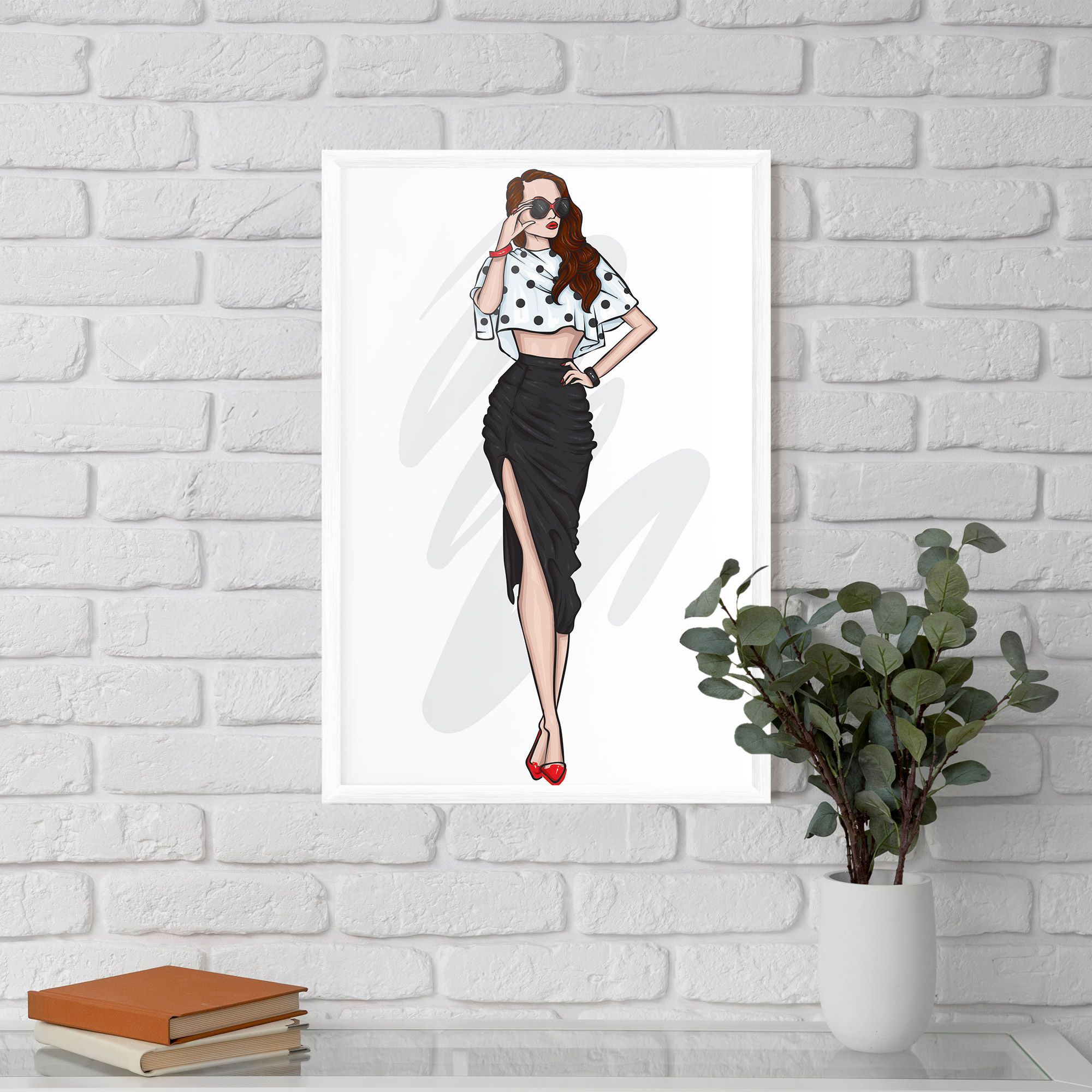 Black Skirt Diva mockup 5