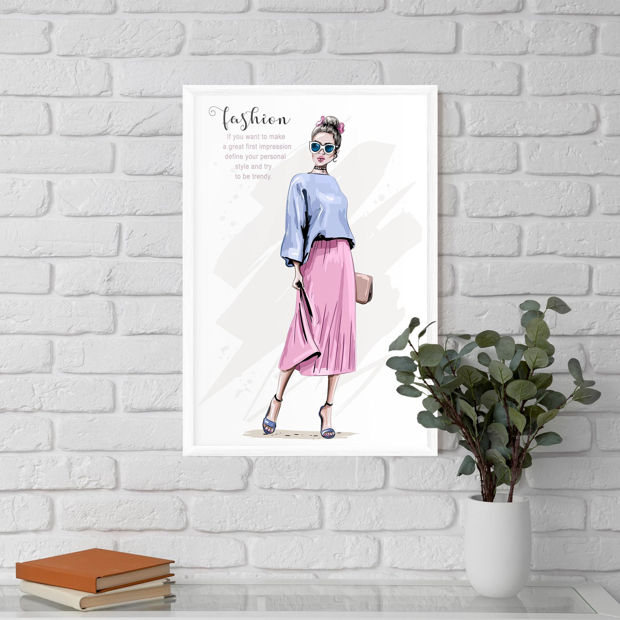 Рамкиран постер Great Impression mockup 5